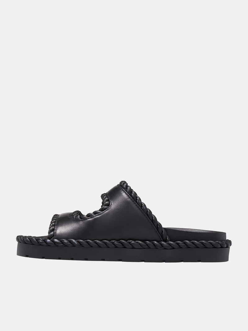 Jack Flat Mule (787003VBSDJ-1000-BLACK)