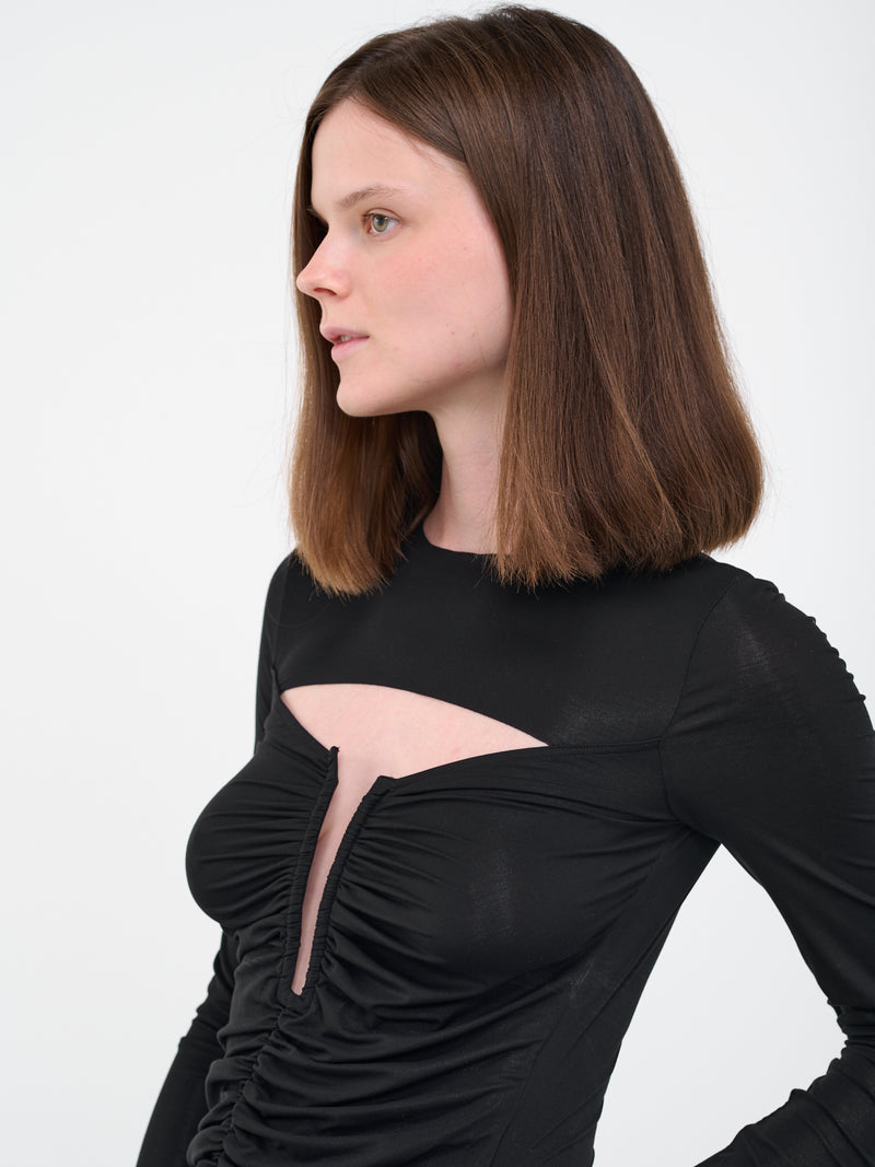 WOLFORD x N°21 Cut-Out Bodysuit | H.Lorenzo - detail 1