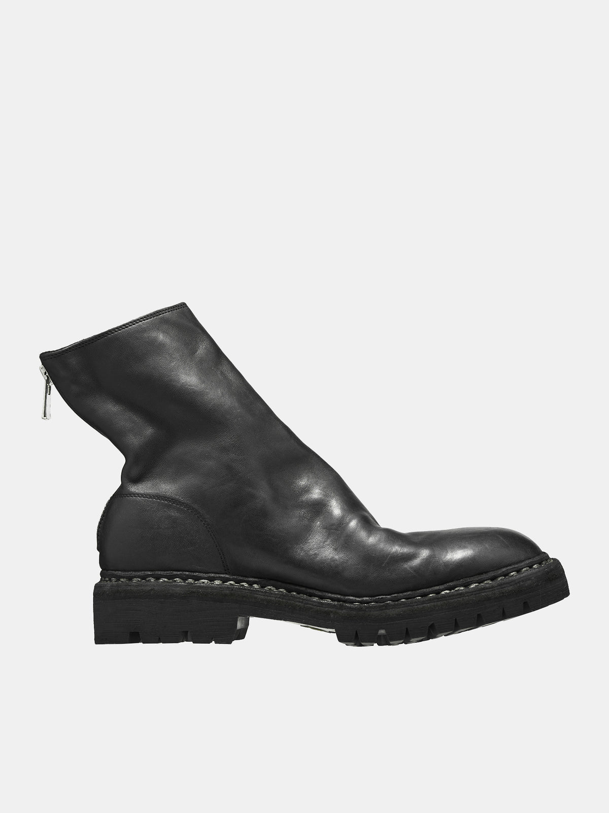 796 Horse Leather Boots (796-N-HORSE-FULL-GRAIN-BLKT)