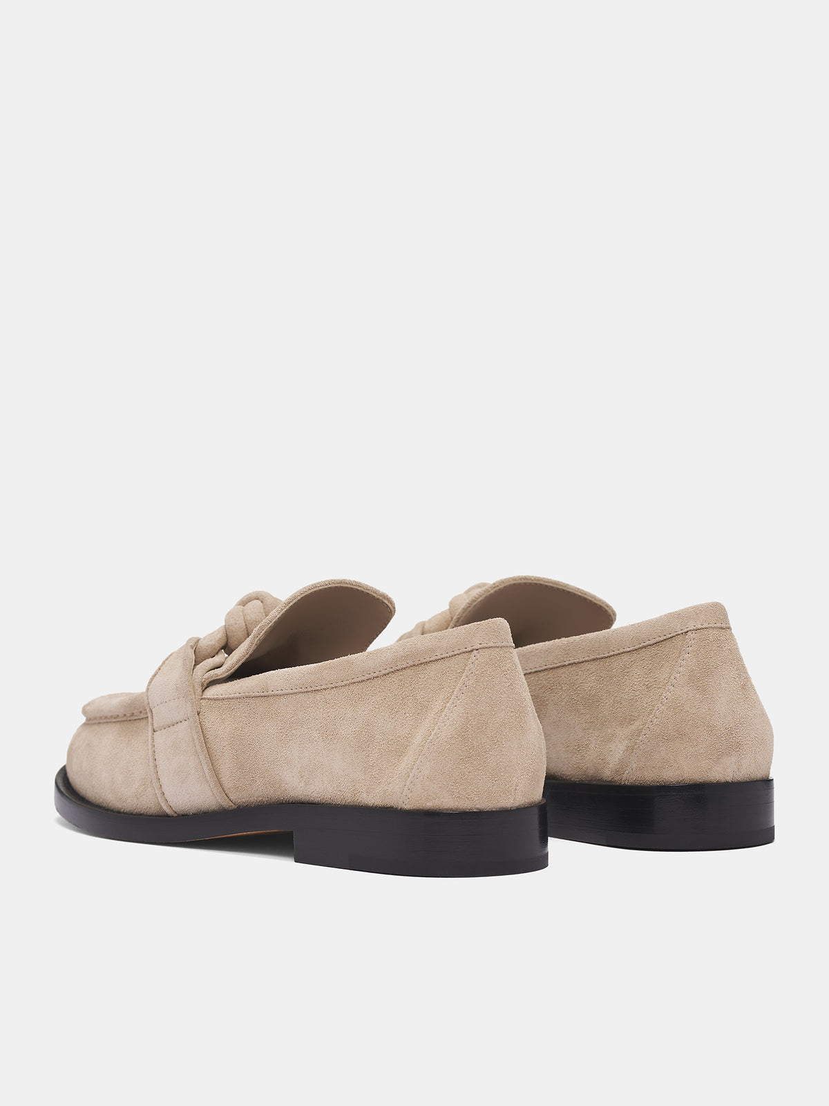 Beige Astaire Suede Loafers (796696V3QE1-9612-ECRU)