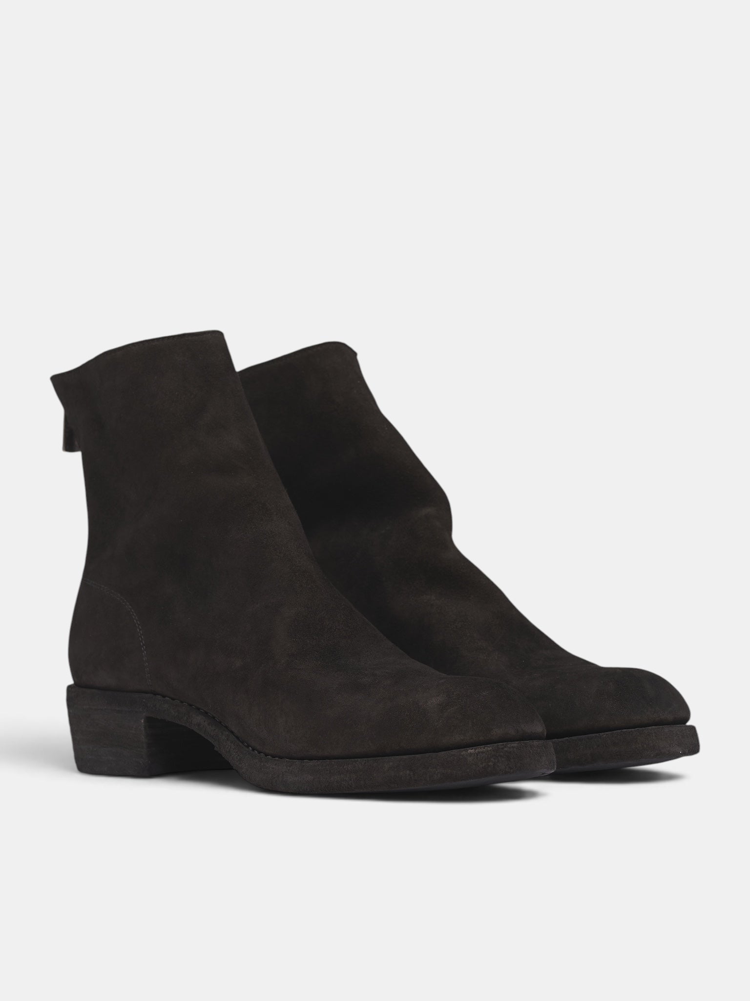 Black Reverse Stag 796Z Boots (796Z-M-STAG-REVERSE-BLKT-BLACK)