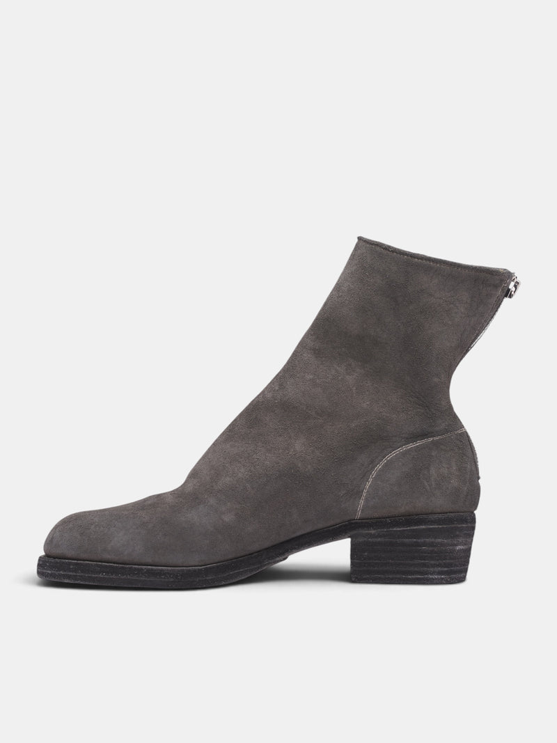 Gray Reverse Stag 796Z Boots (796Z-STAG-REVERSE-CO183T-GREY)