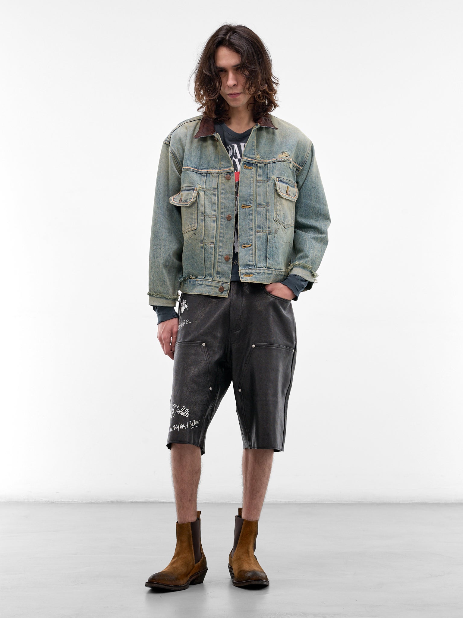 Blue Buffalo 66 Denim Jacket (7U003Q1010LDM-DENIM-BLUE)