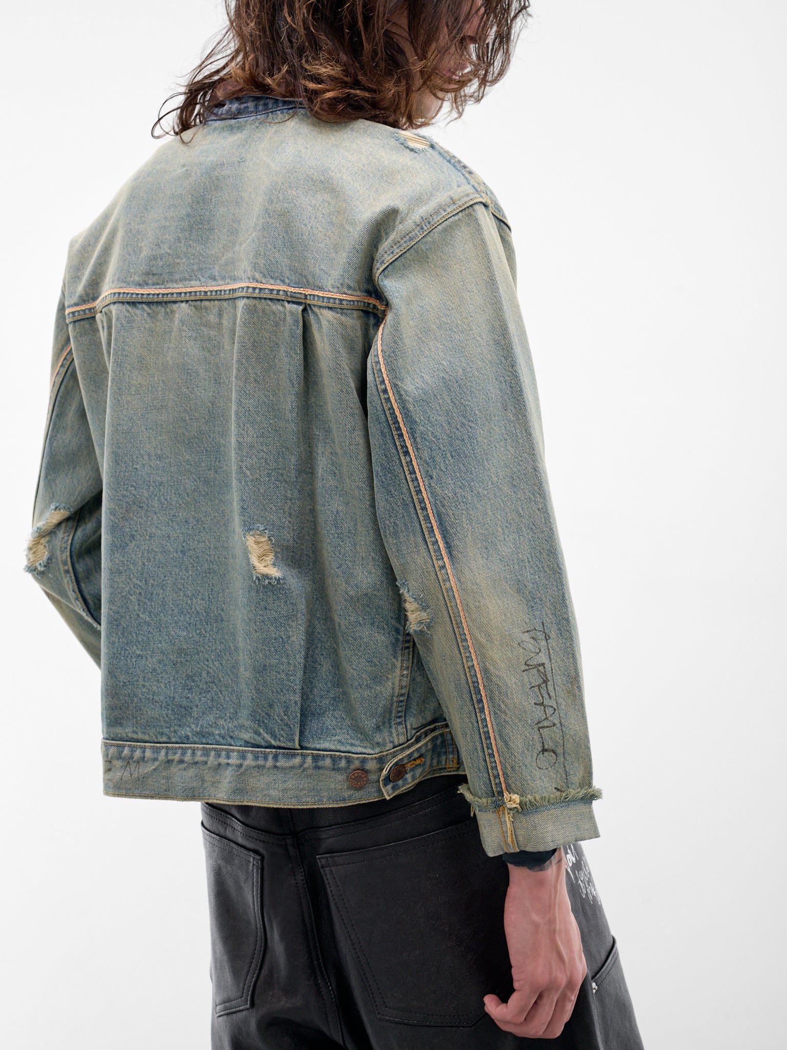 Blue Buffalo 66 Denim Jacket (7U003Q1010LDM-DENIM-BLUE)