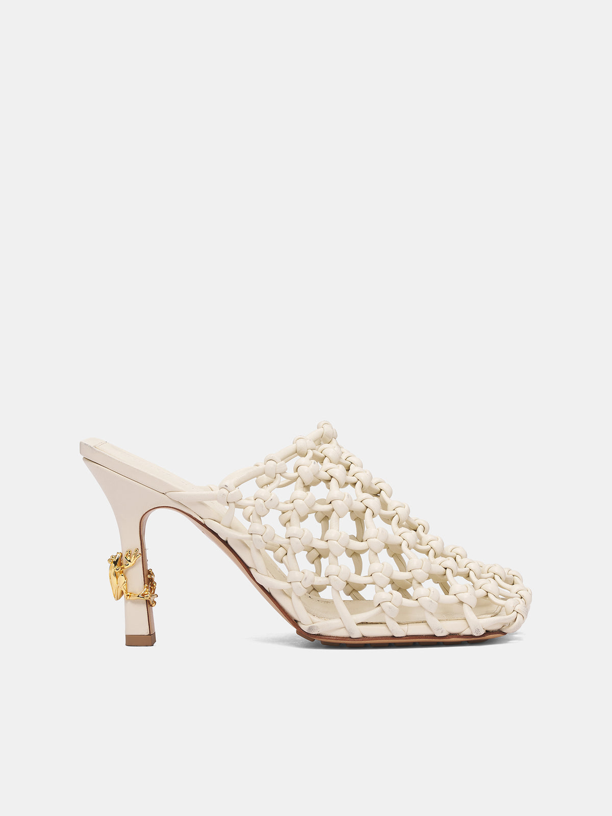BOTTEGA VENETA Braided Riva Mules | H.Lorenzo - front