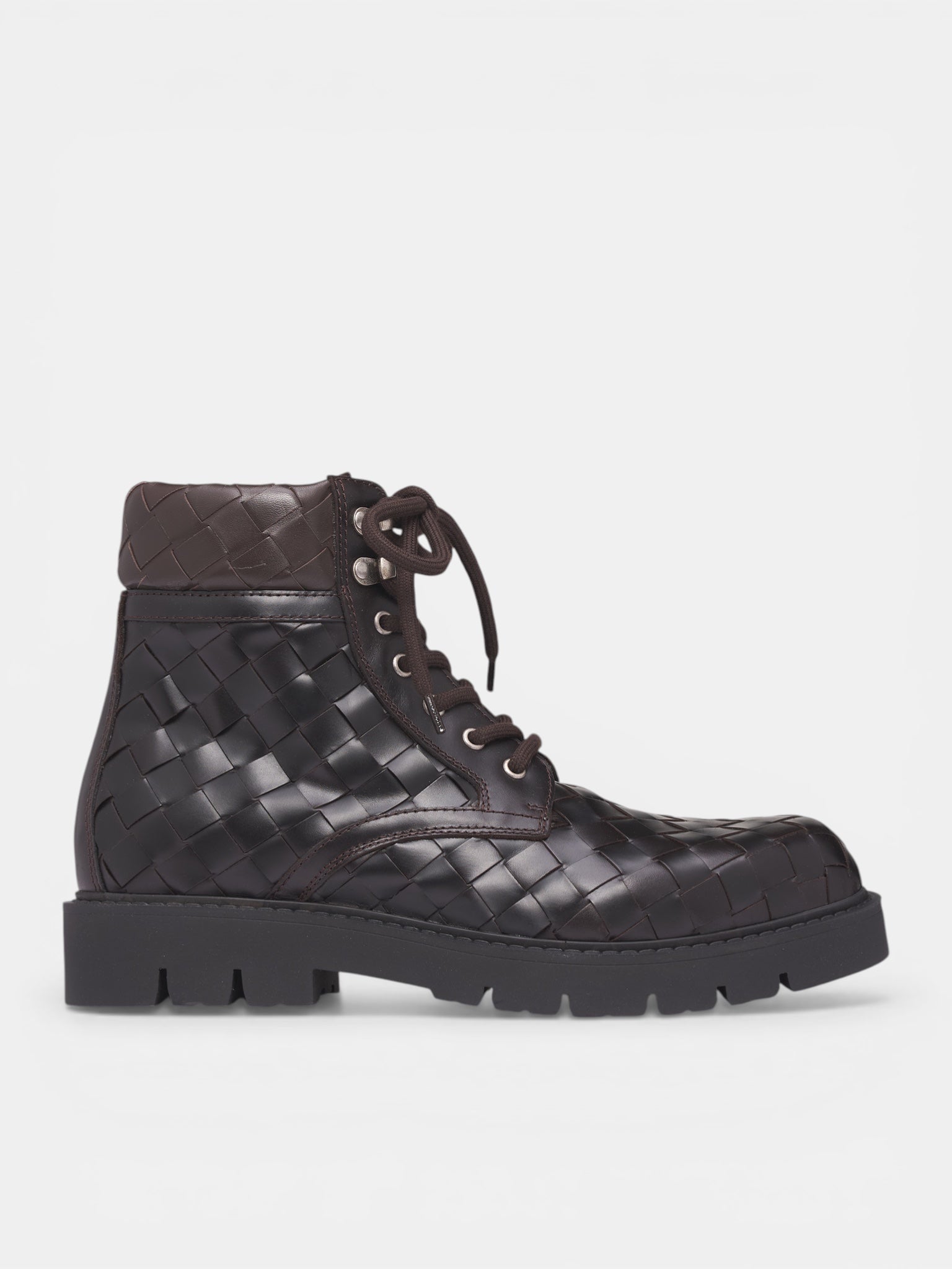 Intrecciato Lambskin Ankle Boots (837876V2WTA-2113-METAL-LOLLIPO)