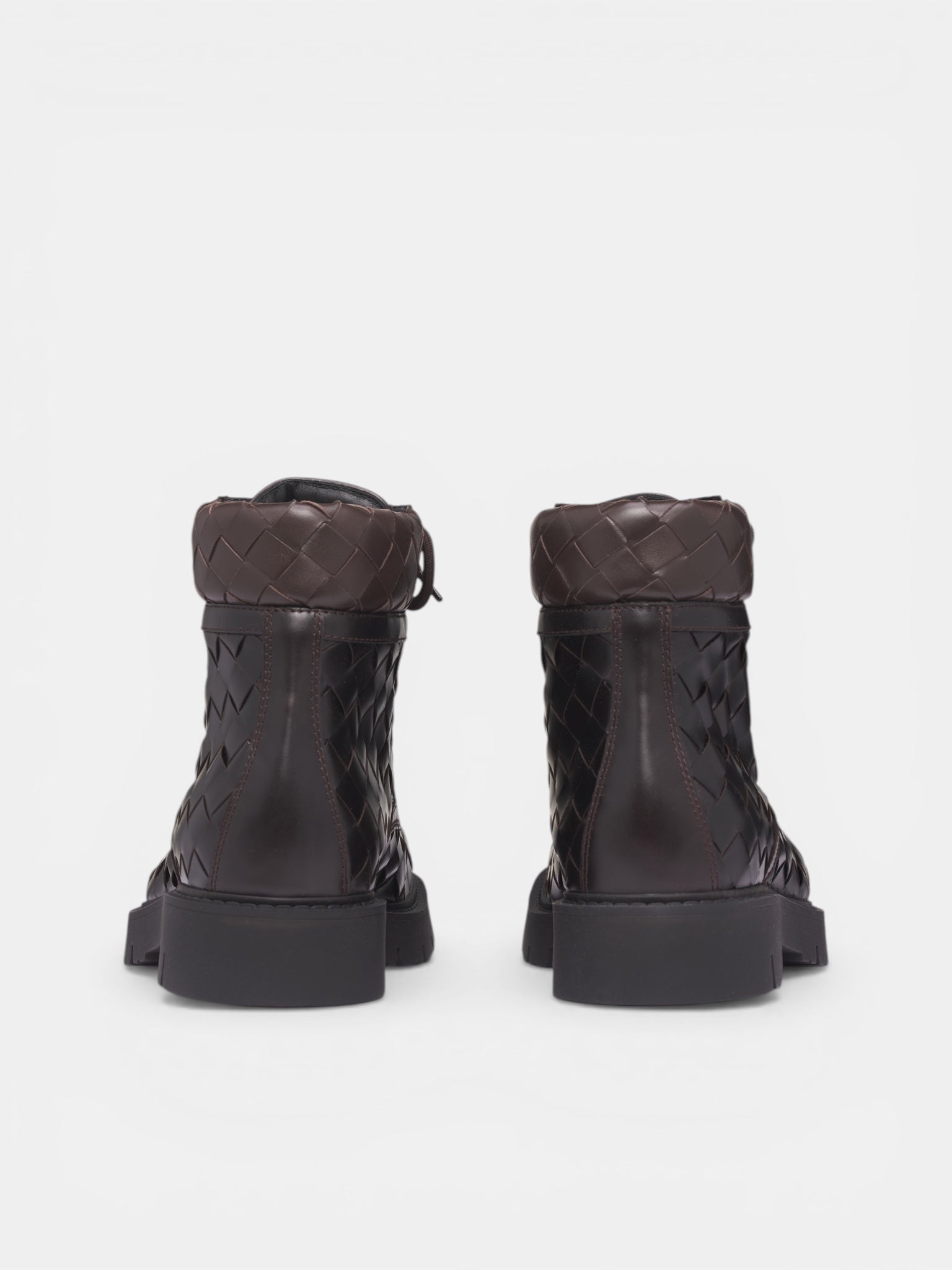 Intrecciato Lambskin Ankle Boots (837876V2WTA-2113-METAL-LOLLIPO)