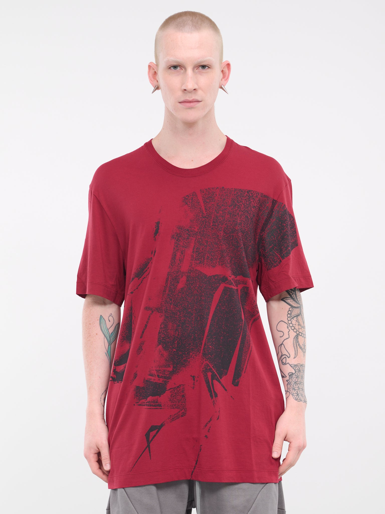 Graphic Jersey T-Shirt (837CPM3-RED)