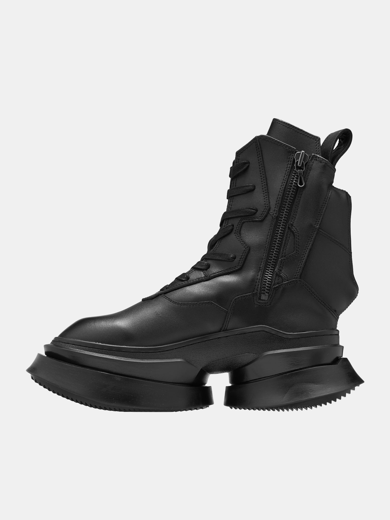 Lace-up Boots (837FWM1-BLACK)
