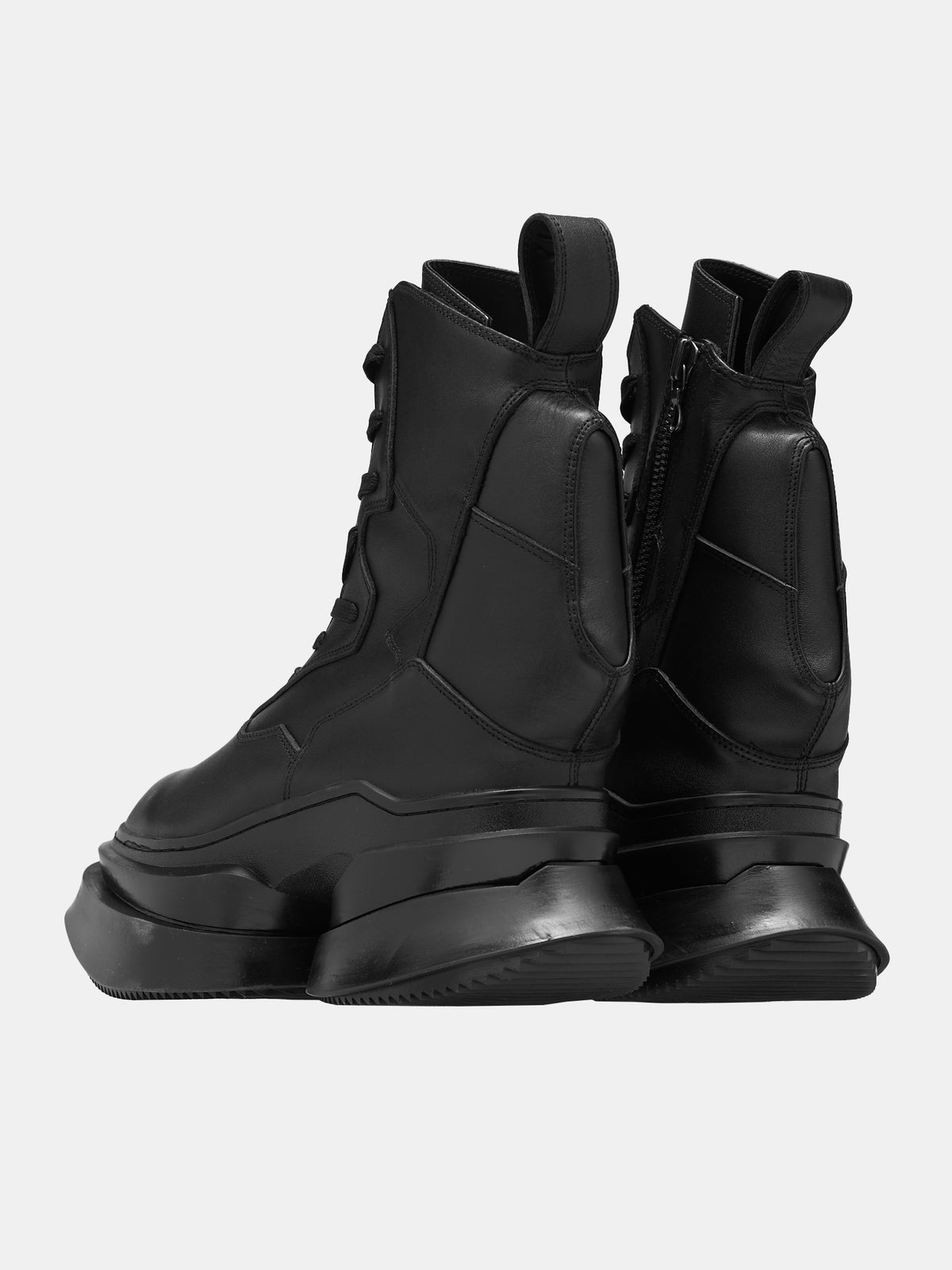 Lace-up Boots (837FWM1-BLACK)