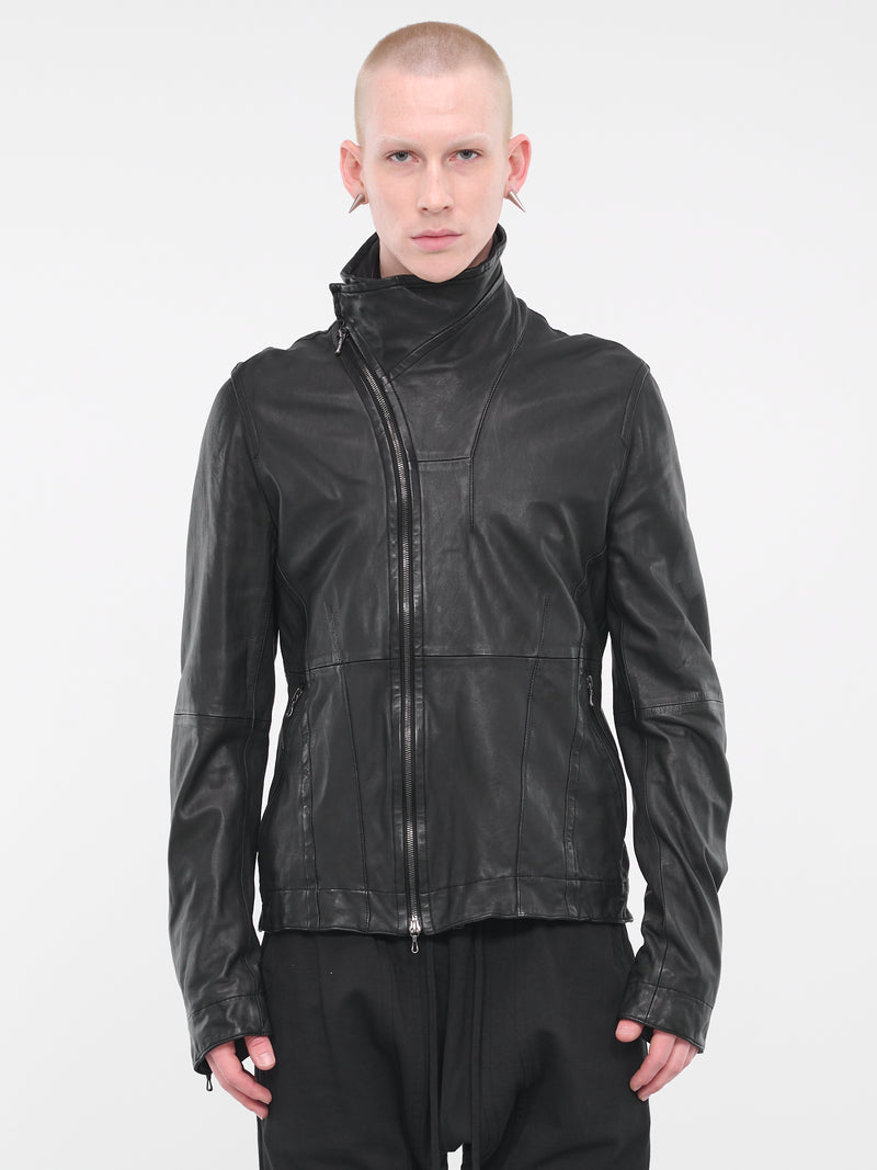 MA JULIUS lamb leather jacket Black 3 | PLAYFUL