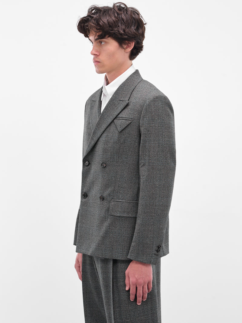 Tシャツ・カットソー [Bottega Veneta] Grey Jacket With Pocket On Th Bottega Veneta Gray Triangle Pocket Jacket Bottega Veneta