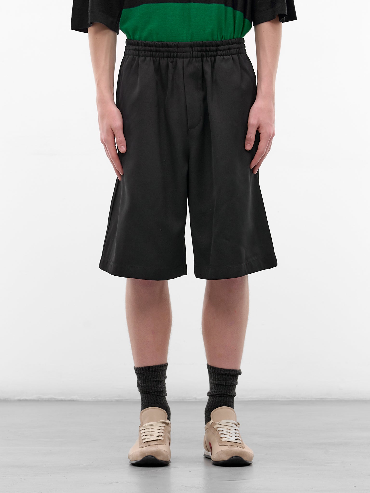 BOTTEGA VENETA Elastic Shorts | H.Lorenzo - front