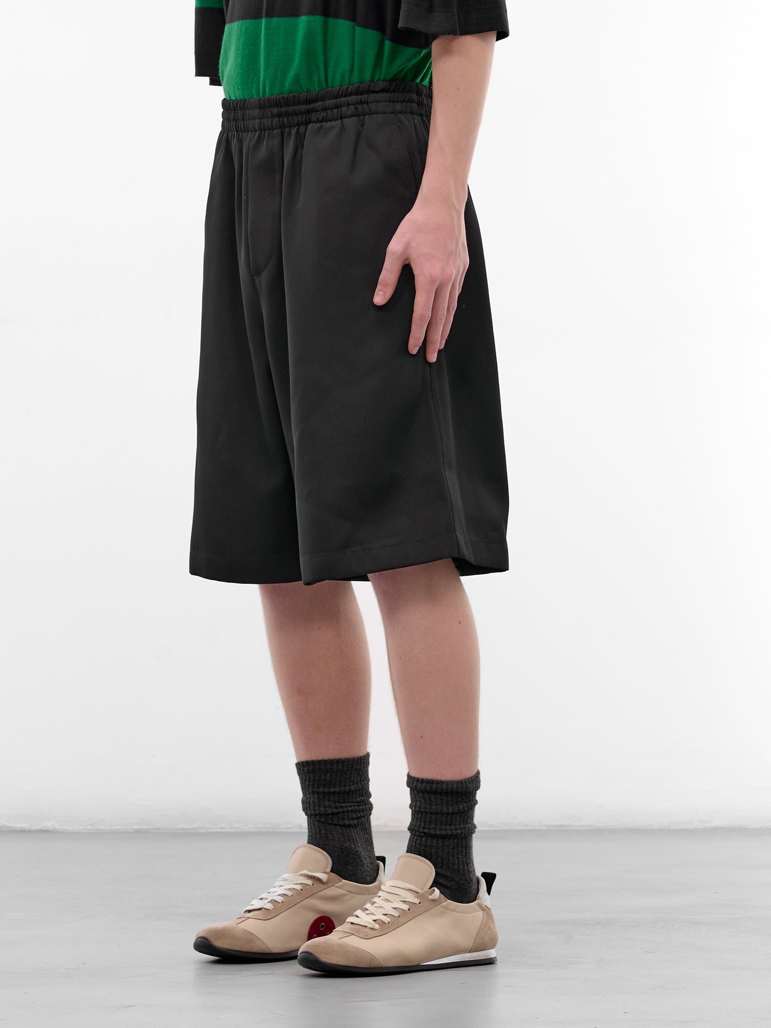 BOTTEGA VENETA Elastic Shorts | H.Lorenzo - side
