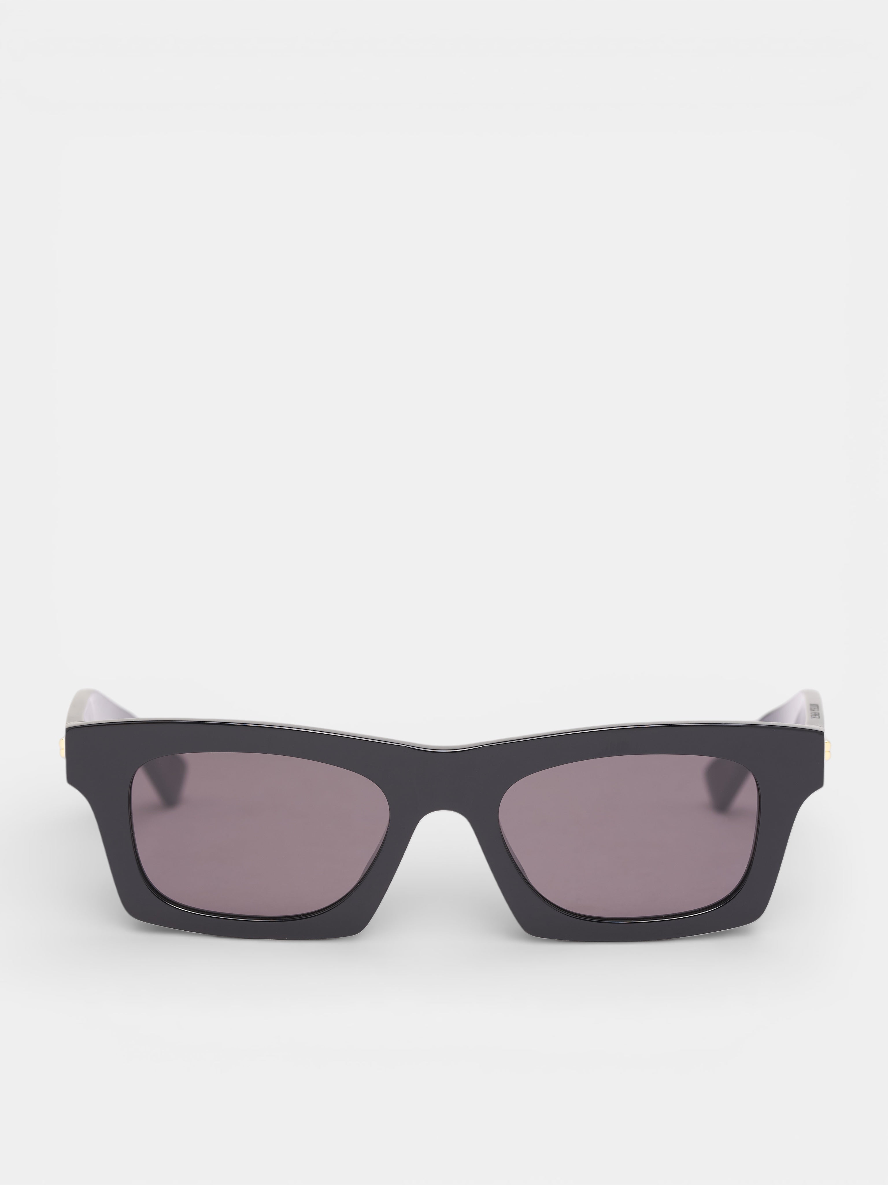 Black Squared Sunglasses (861362-V2Q30-1049-BLACK-GREY)
