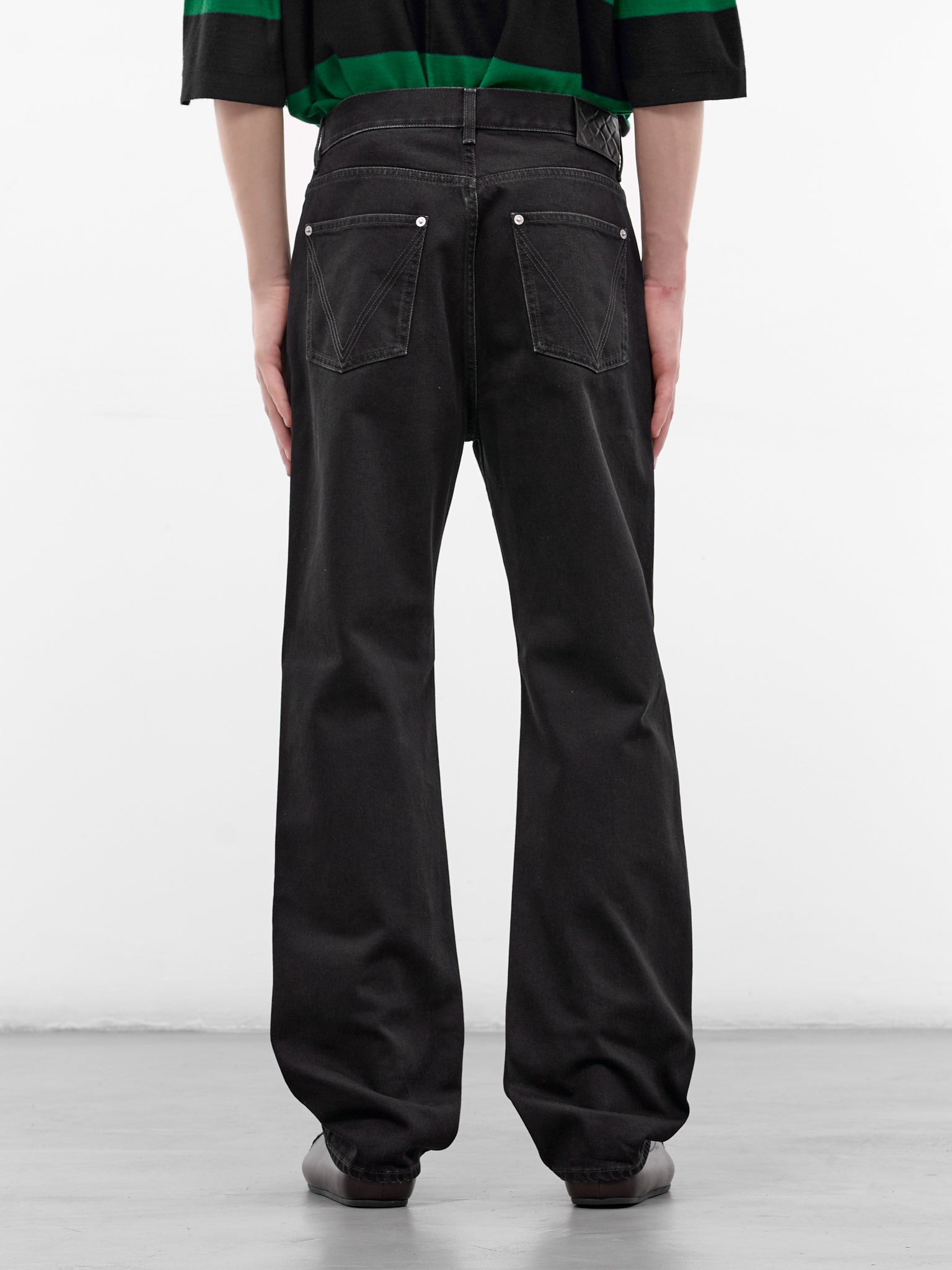 BOTTEGA VENETA Wide Leg Jeans | H.Lorenzo - back