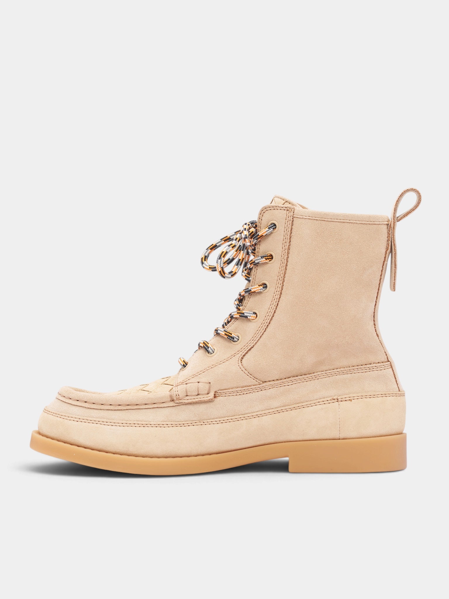 Beige Pier Suede Ankle Boots (876067V4QN0-9677-SHORE)