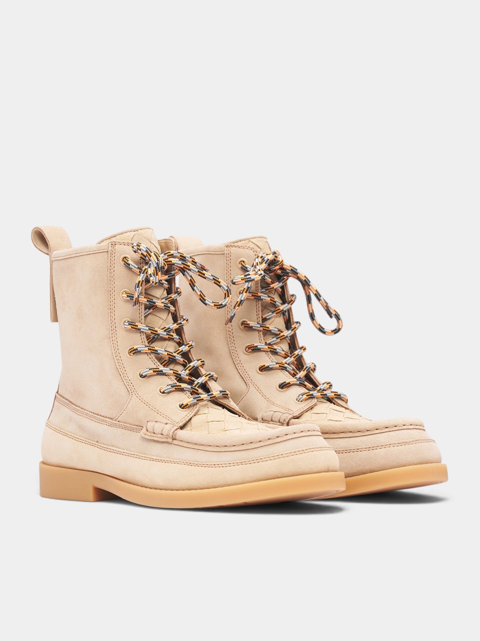 Beige Pier Suede Ankle Boots (876067V4QN0-9677-SHORE)