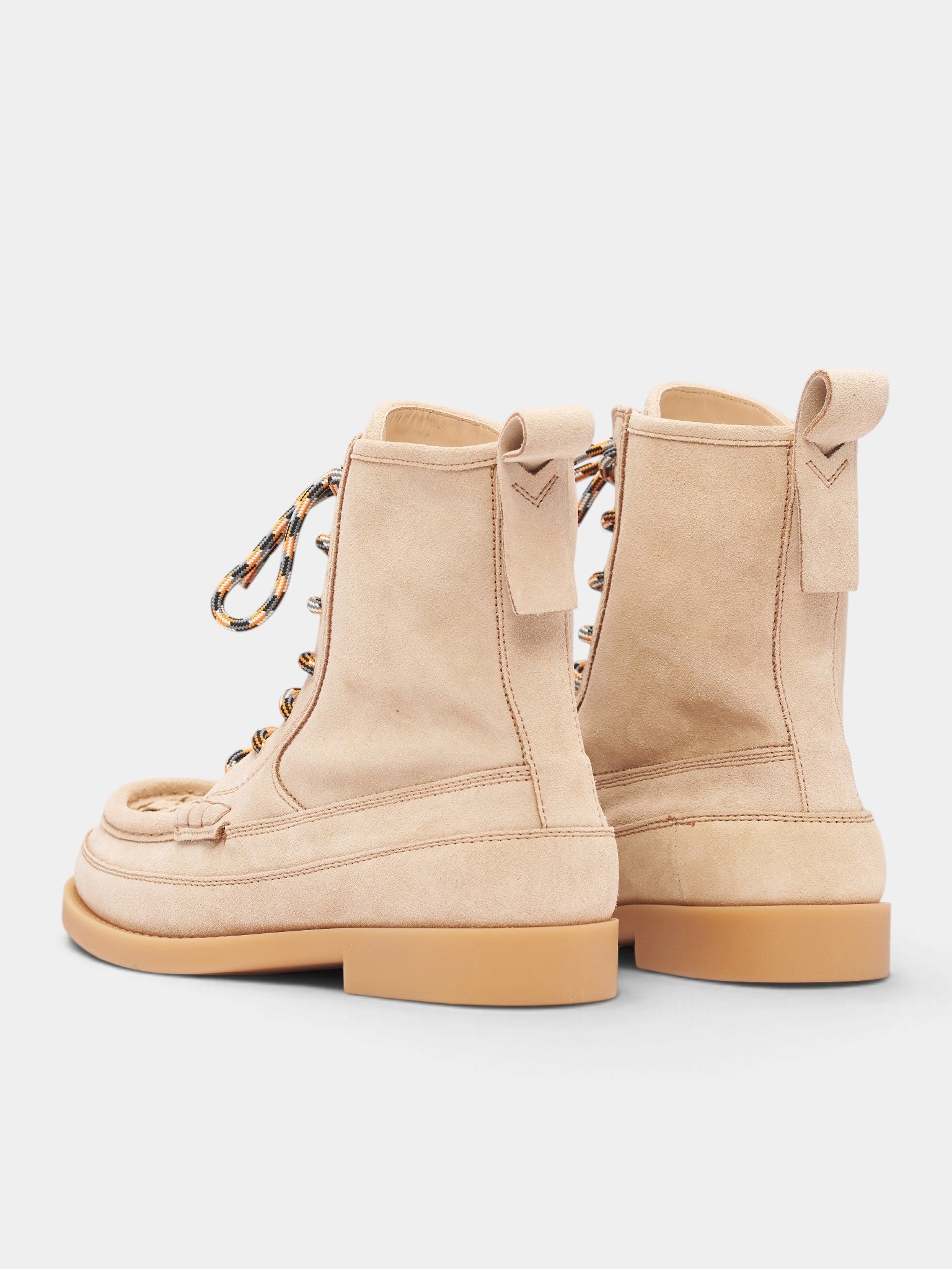 Beige Pier Suede Ankle Boots (876067V4QN0-9677-SHORE)