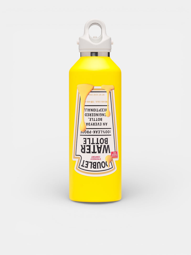 Large Steel Mustard Water Bottle (87AC40-YELLOW)