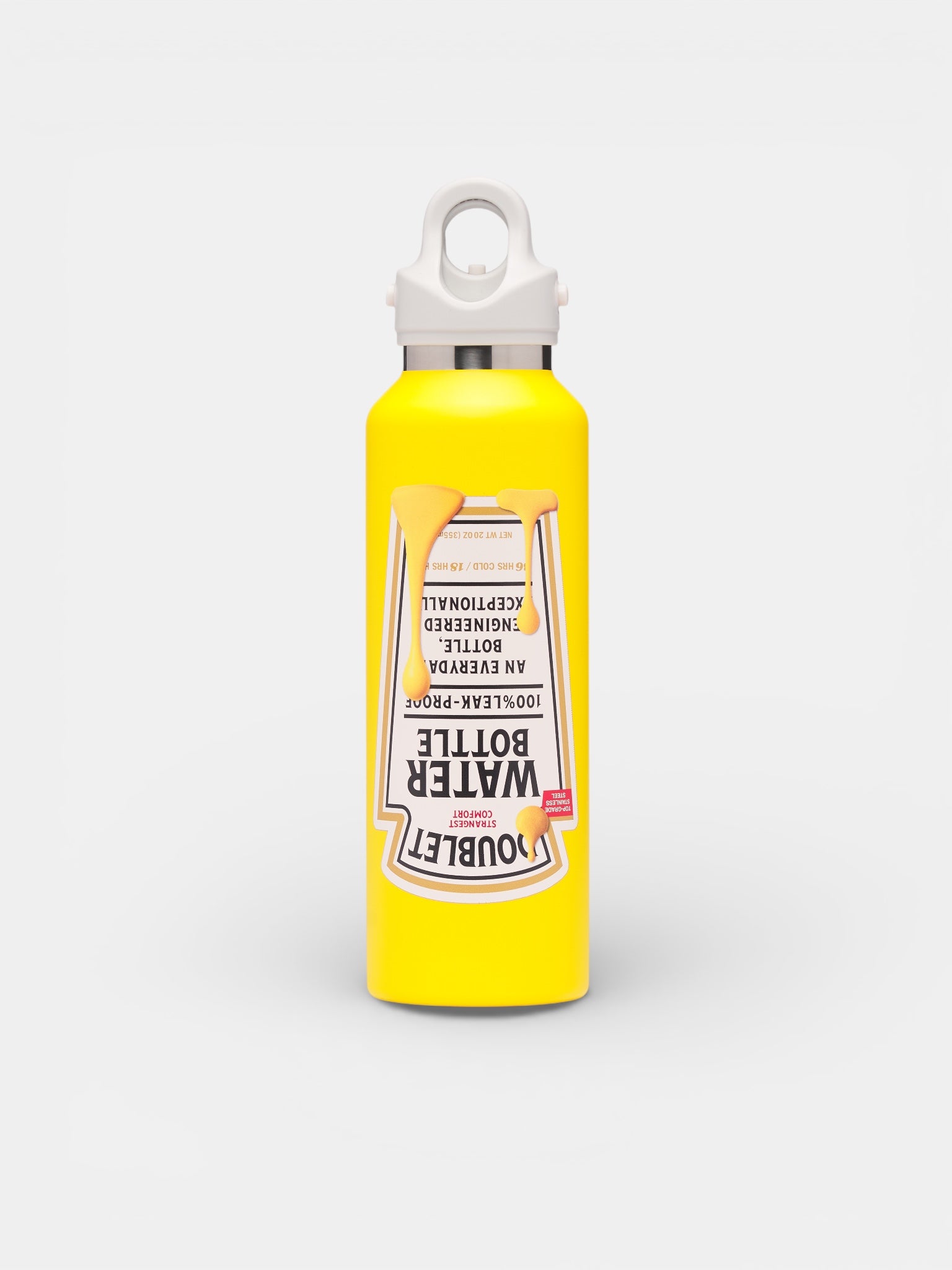 Small Steel Mustard Water Bottle (87AC41-YELLOW)