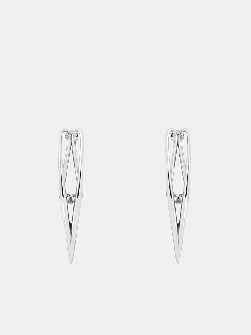 Spine Earrings (8BJ0071006-PALADIUM)