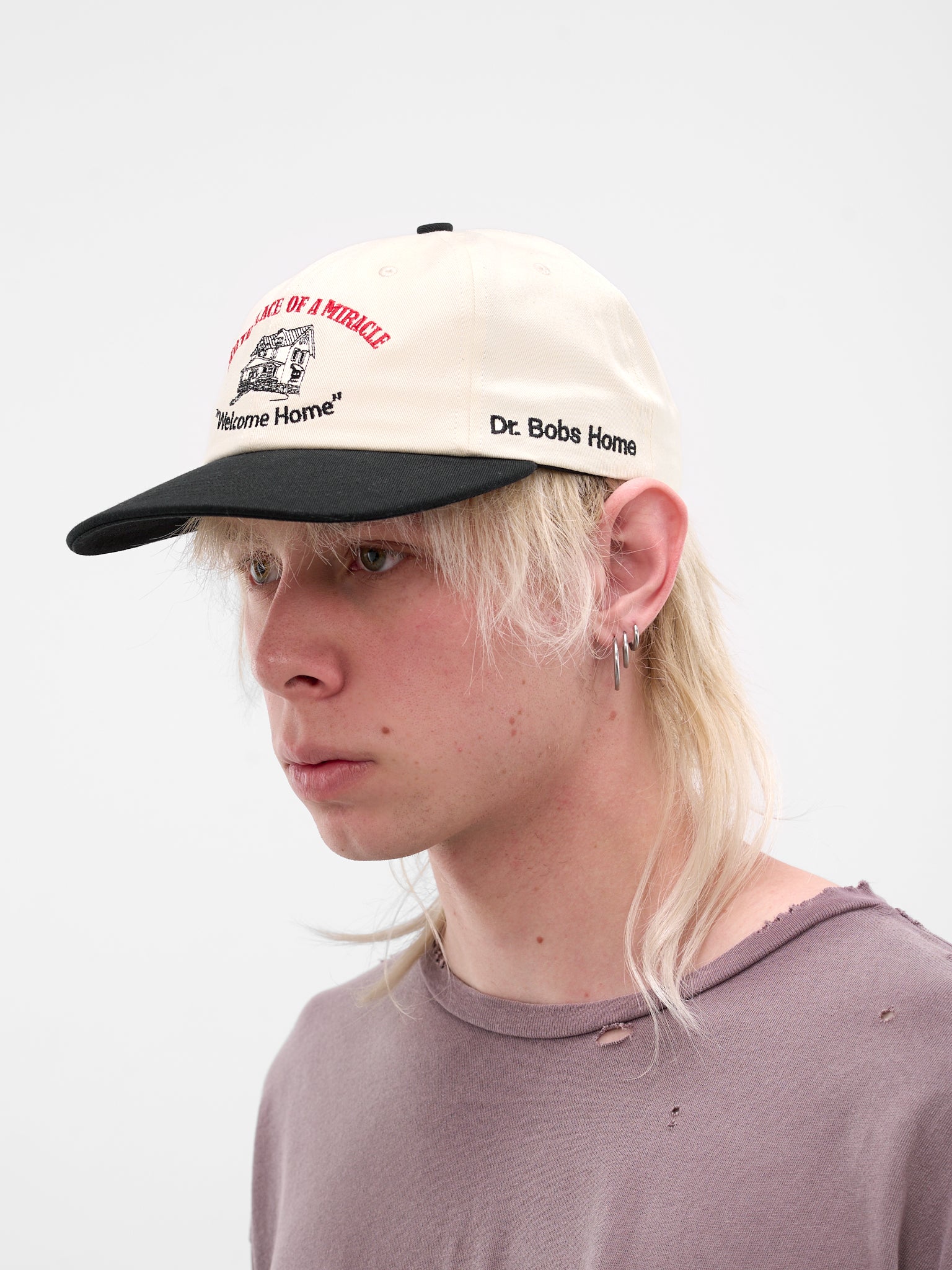 Welcome Home Hat (8U001Q1010VWT-WHITE)