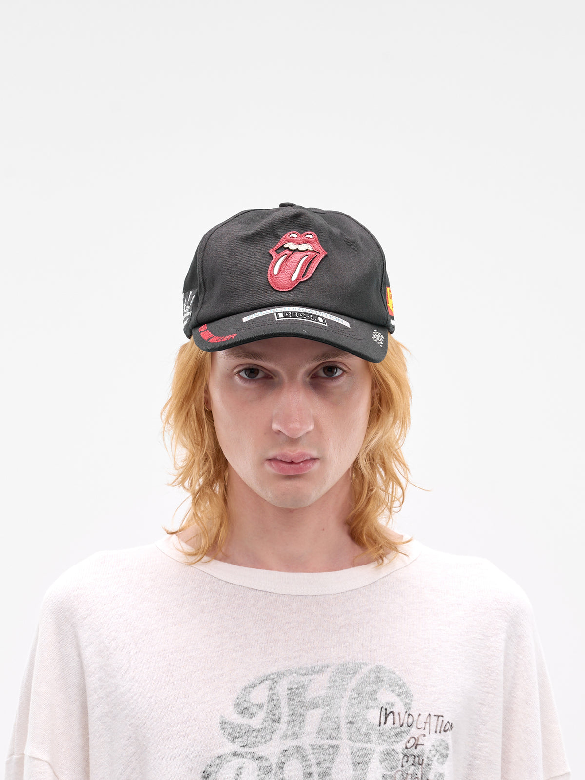 Paly x Rolling Stones Logo Hat (8U001Q2021VBK-BLACK)