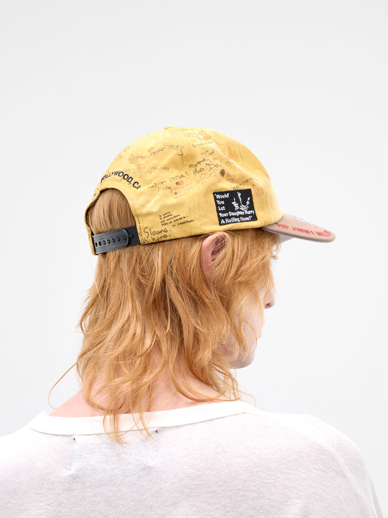 Paly x Rolling Stones Beggars Banquet Hat (8U002Q2021YLW-YELLOW)