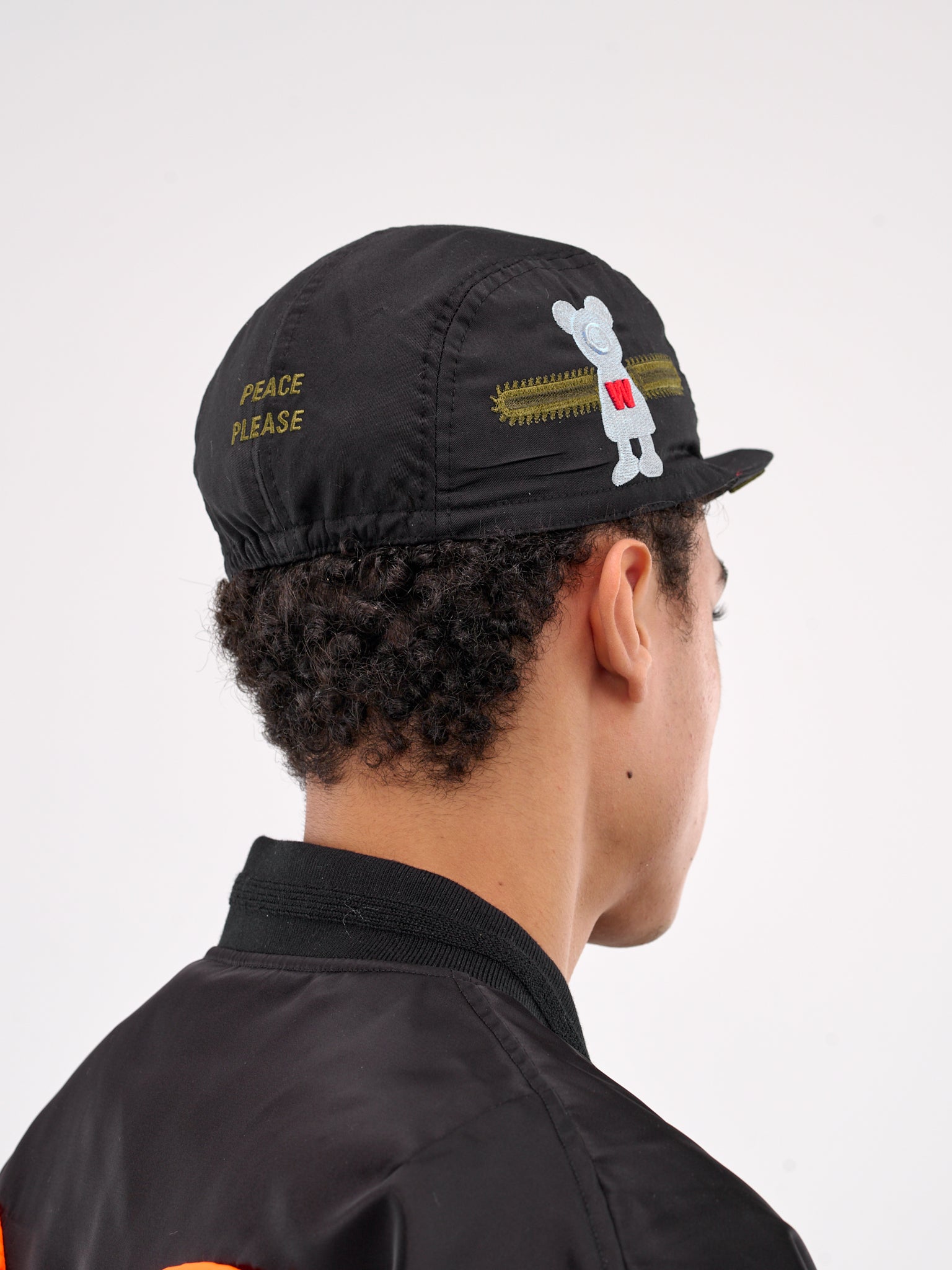 Embroidered Cap (9003-COMB-I-BLACK)