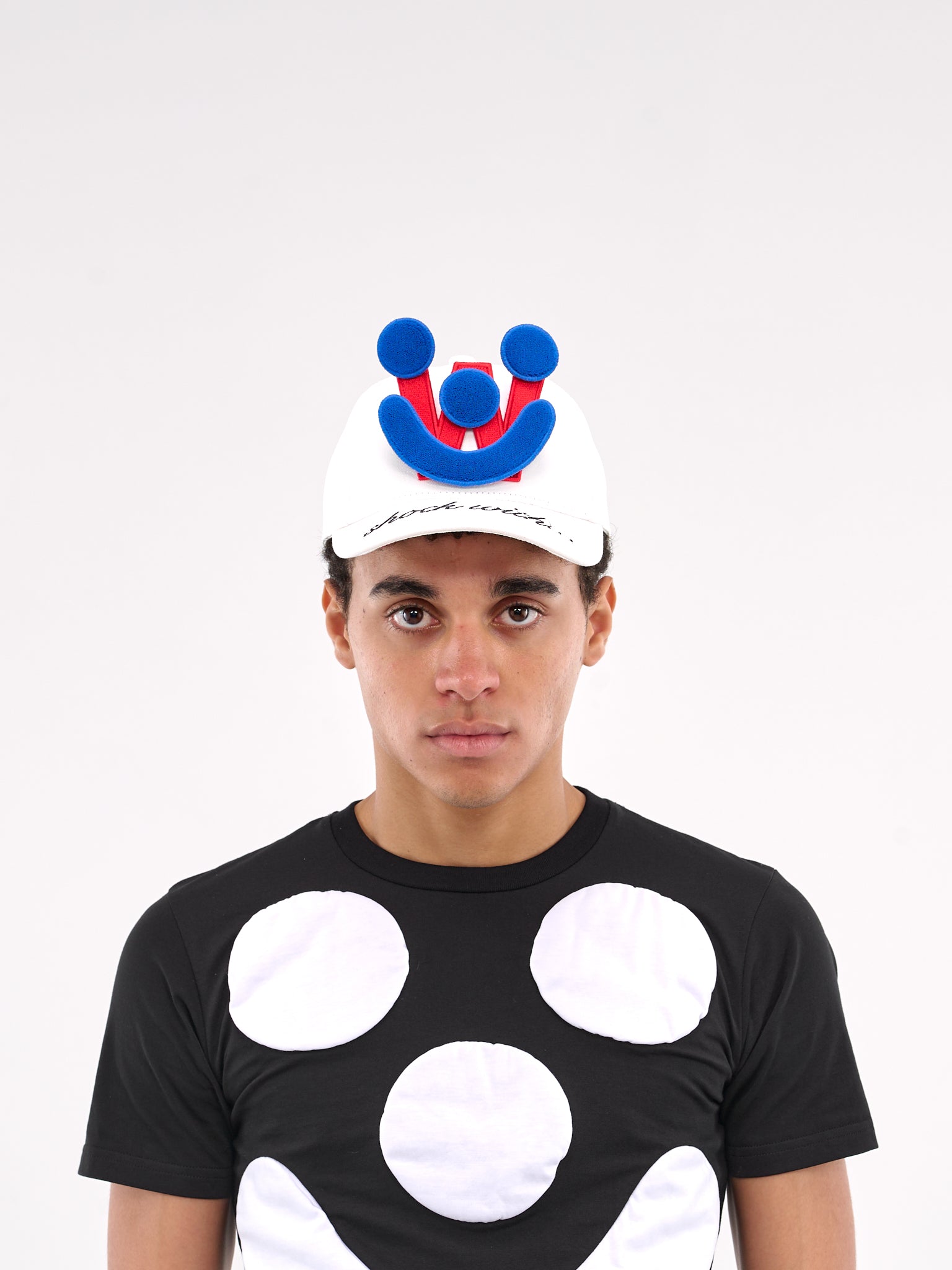 3D Embroidered Cap (9006-COMB-I-WHITE)