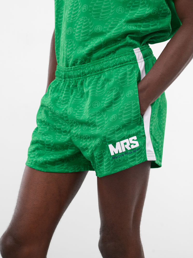 Martine Rose x Nike Green Shorts (9025-310-LUCKY-GREEN-WHITE)