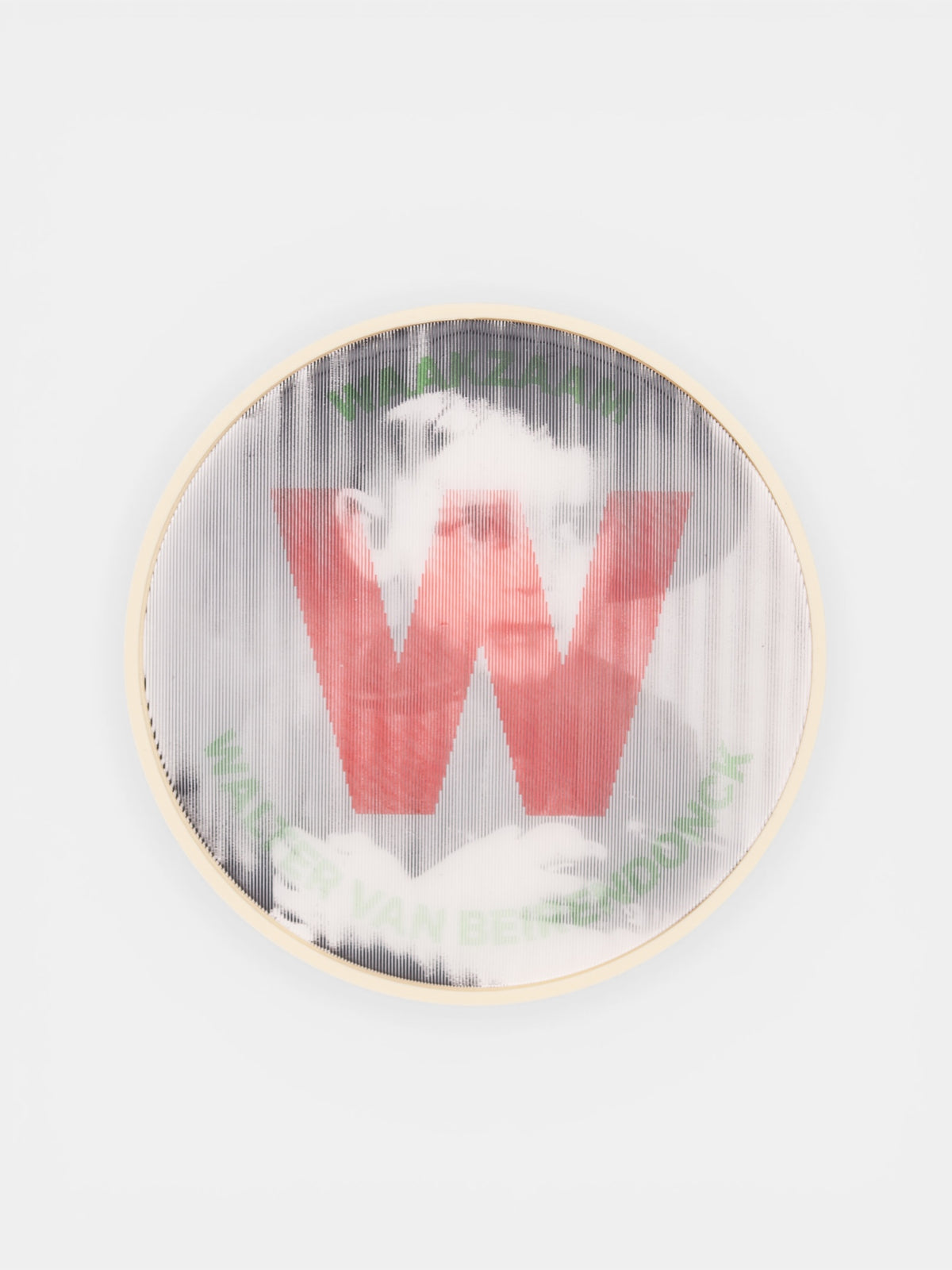 Glitch Lenticular Brooch (9031-COMB-I-MULTI)