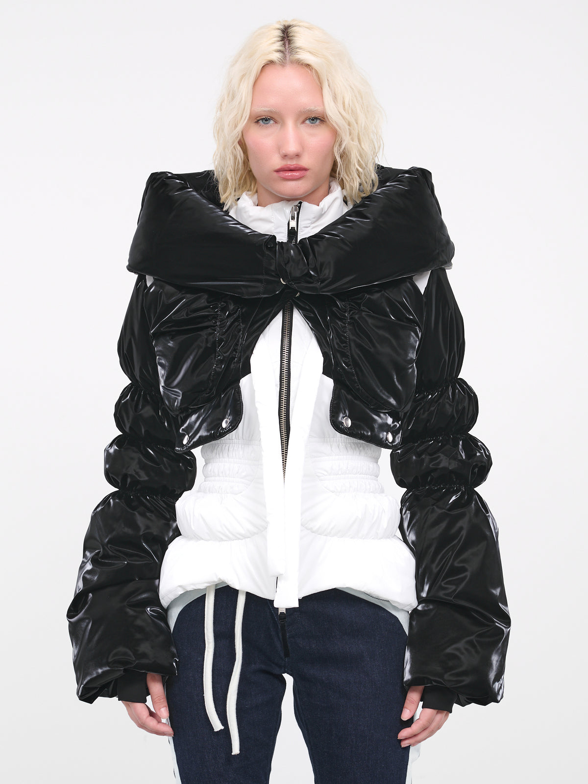 Big Collar Puffer (903102-BLAKWH)