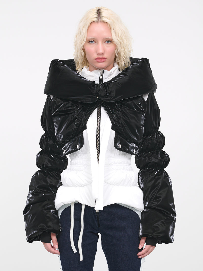 Big Collar Puffer (903102-BLAKWH)