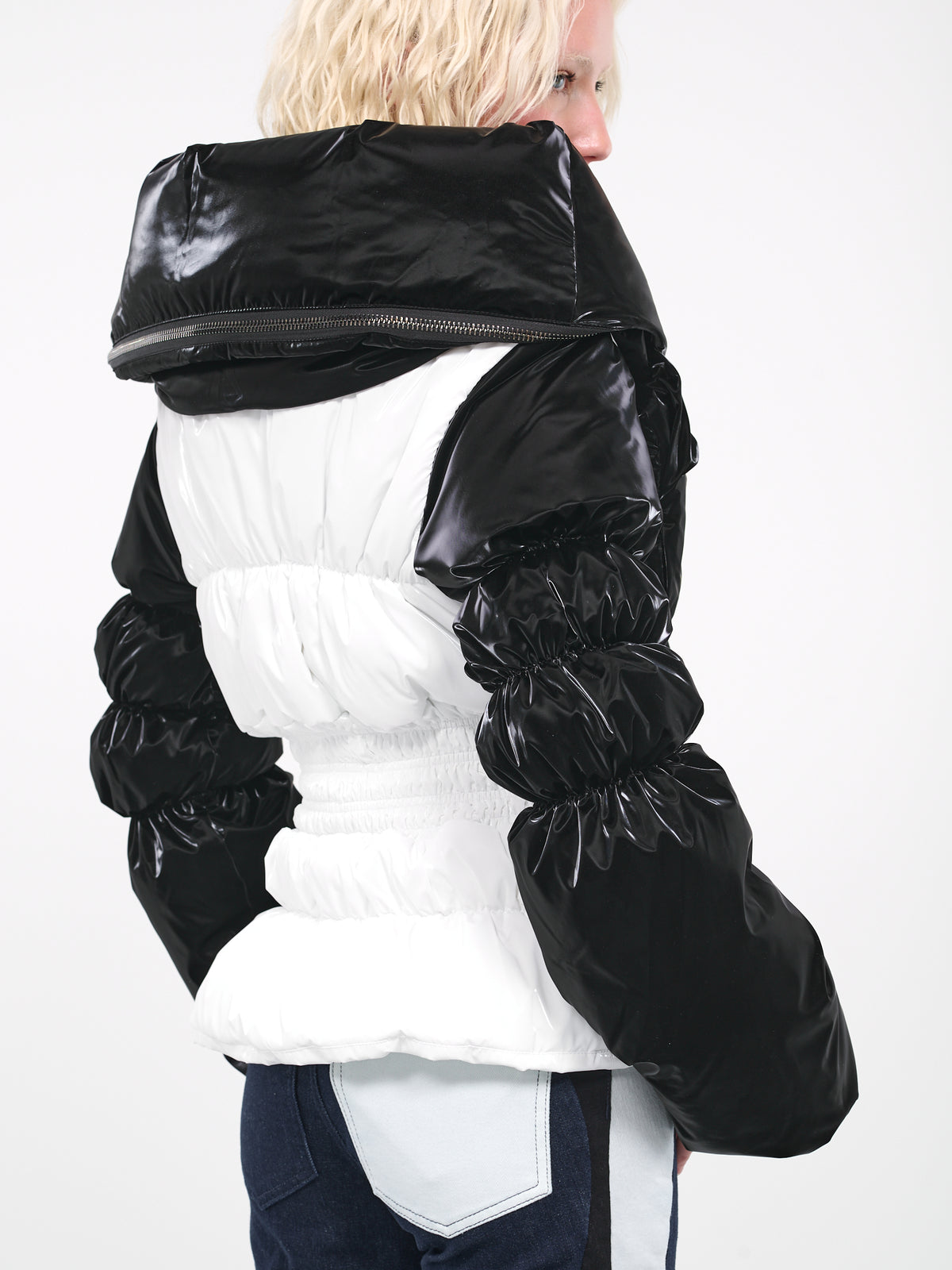 Big Collar Puffer (903102-BLAKWH)