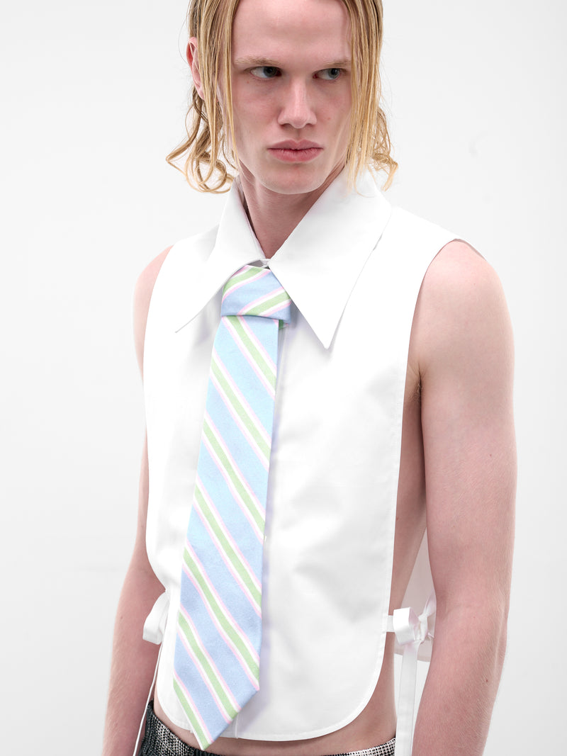 Blue Striped Wide Walter Tie (9035-WALTER-CC30-LIGHT-BLUE)