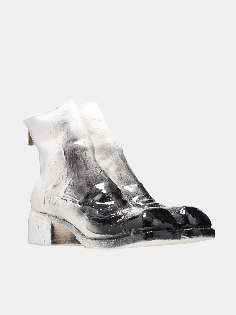 9086 Painted Resin Boots (9086-MW-HORSE-FULL-GRAIN-CO00T)
