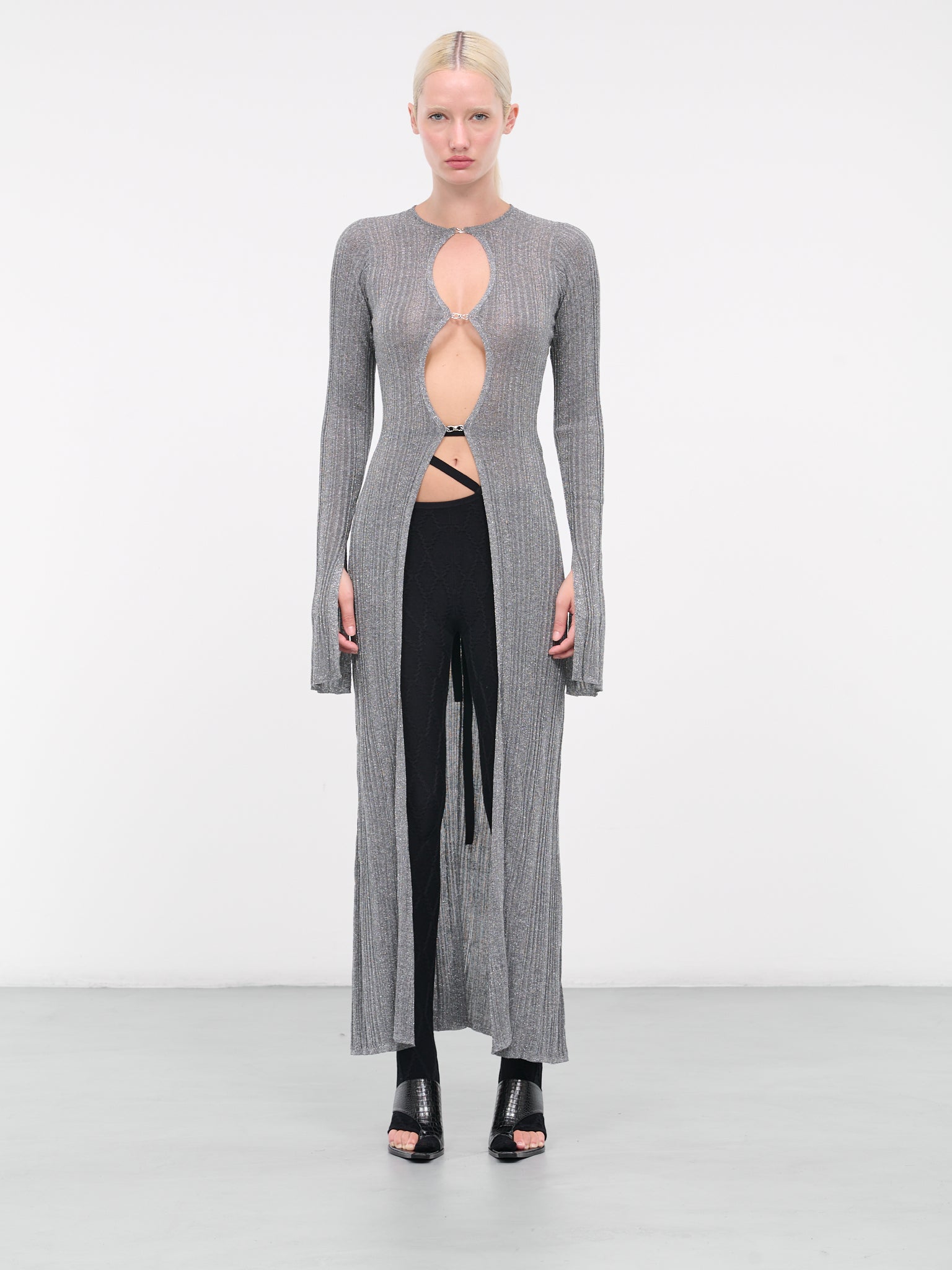 Service Cardigan (950-910-GUNMETAL)