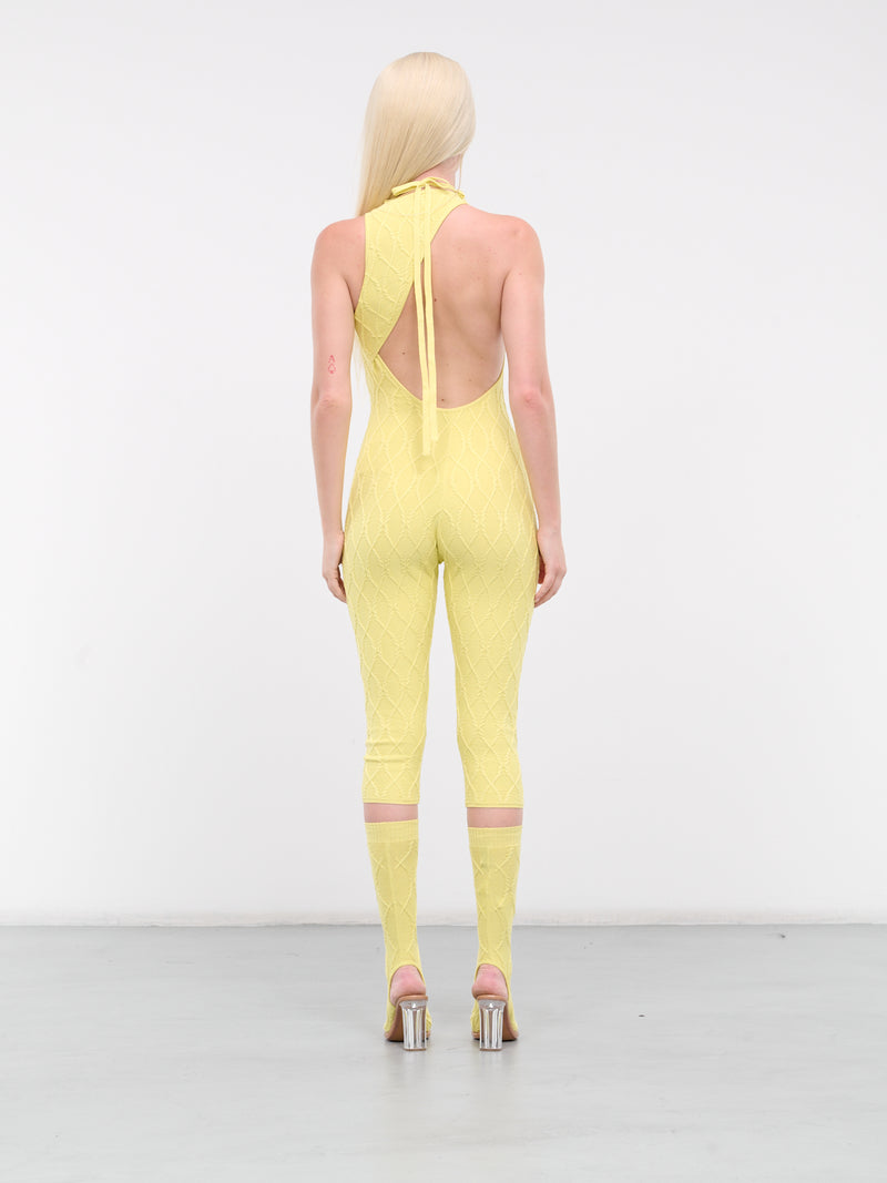 Racer Bodysuit (998-933-YELLOW)
