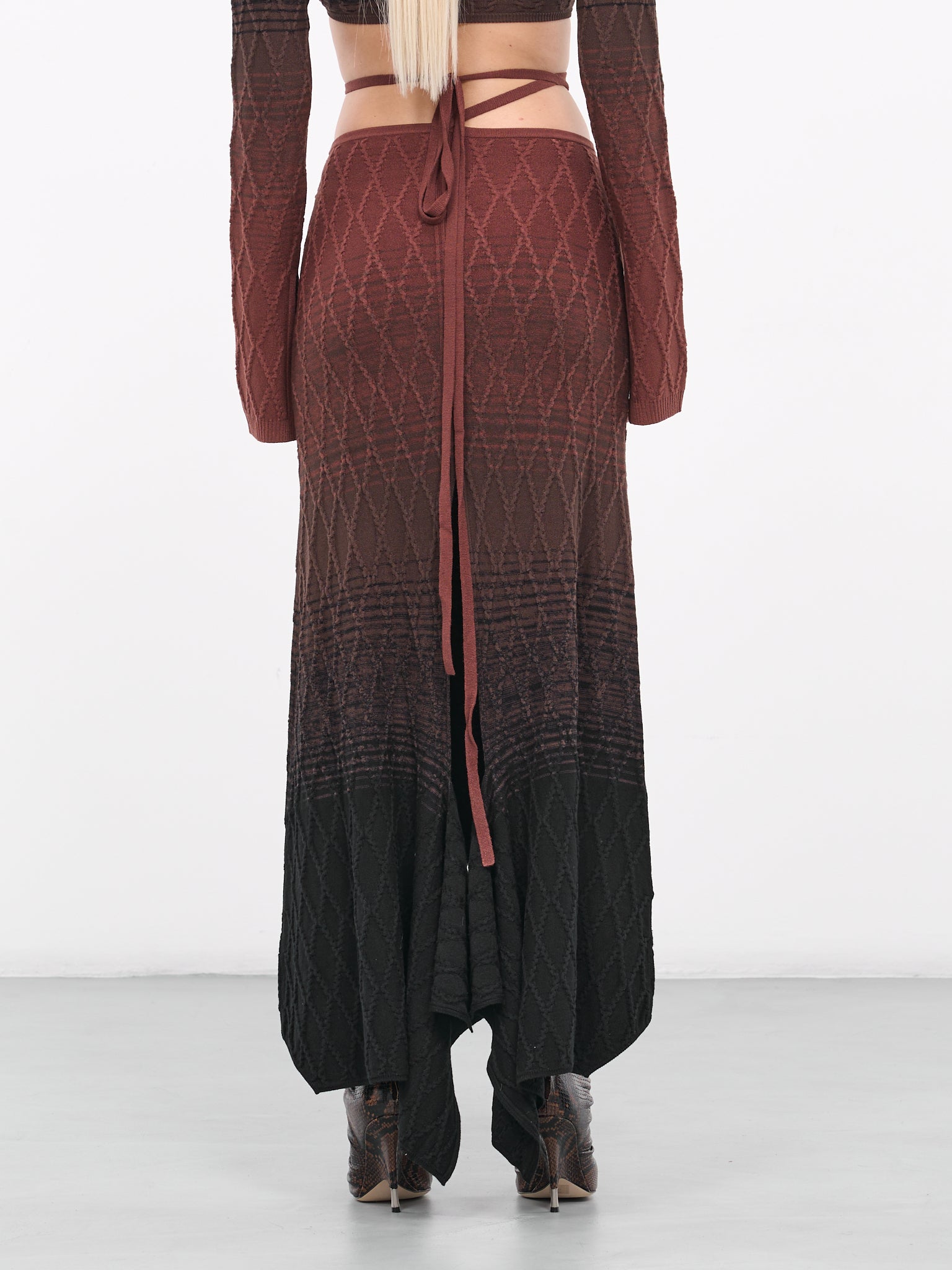 Salem Skirt (999-902-O-BROWN-BLACK)