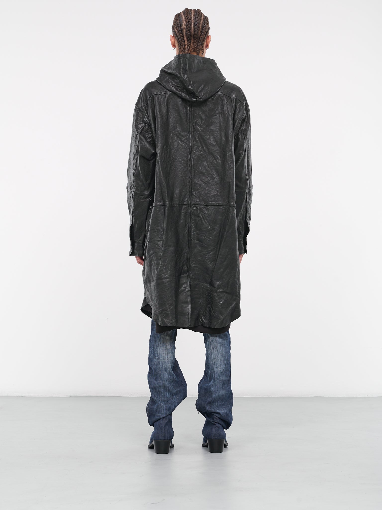 L-Bat Coat (A-10521-OKJAJ-9XX-DEEP-BLACK)