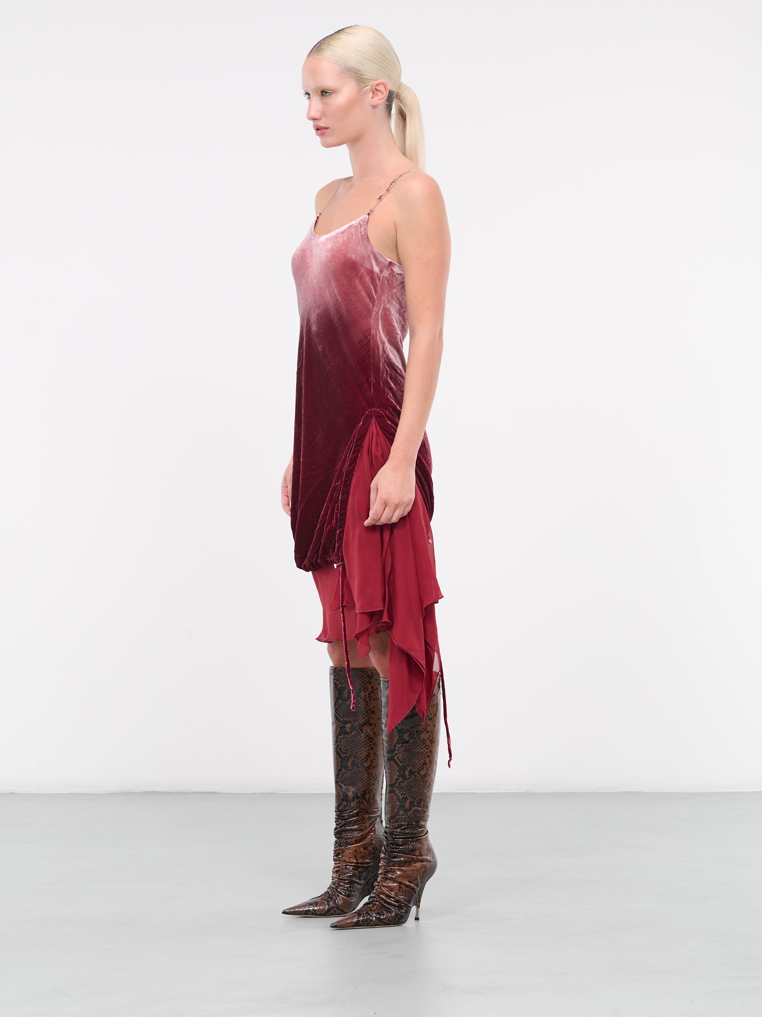 D-Ruchi Dress (A-10559-0HJAL-40Y-RED)