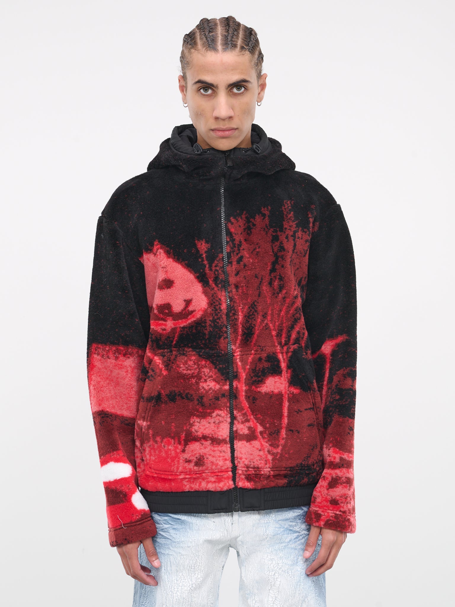 S-Monty Hoodie (A-10611-0LICD-40YA-RED)