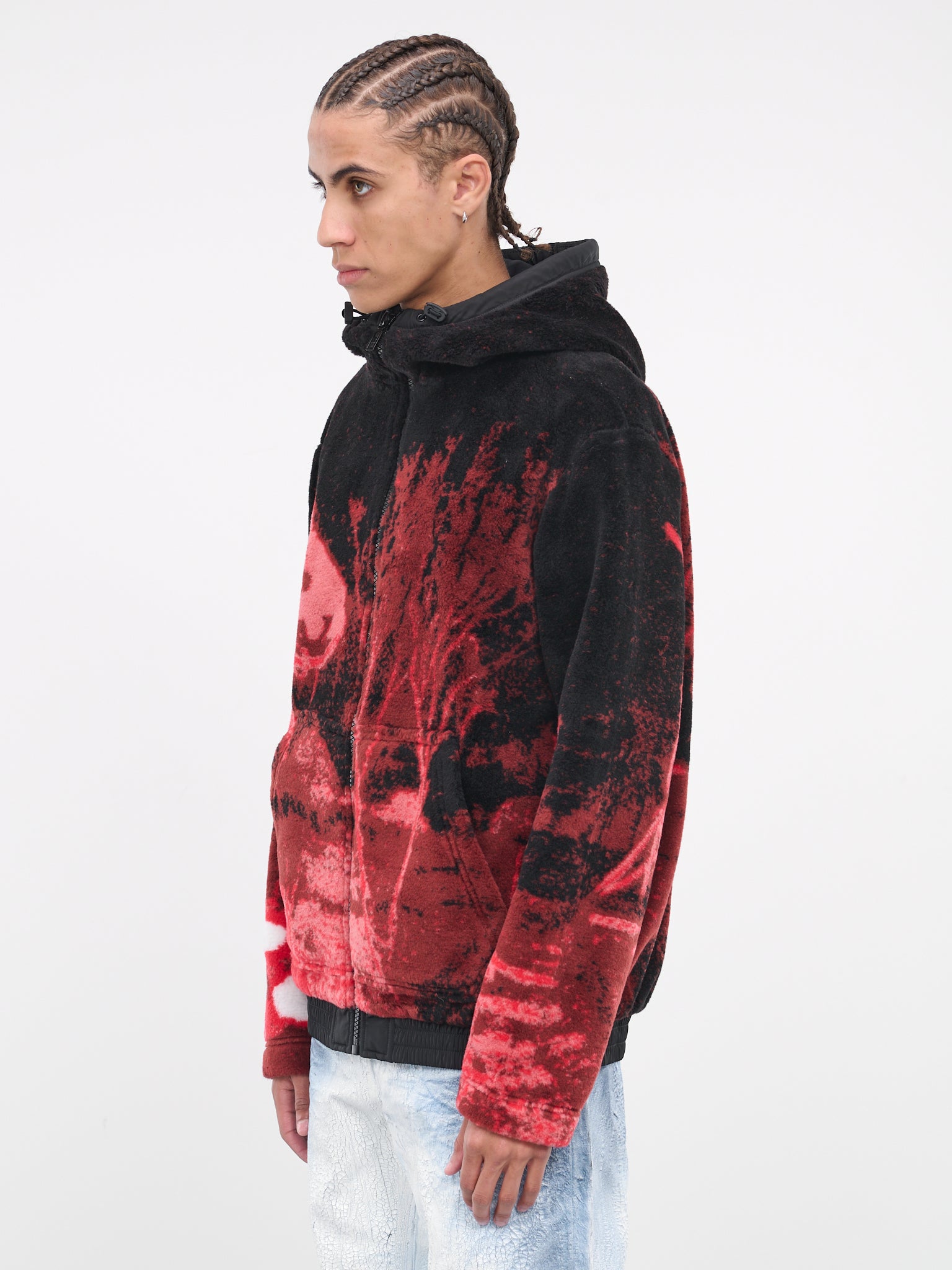 S-Monty Hoodie (A-10611-0LICD-40YA-RED)