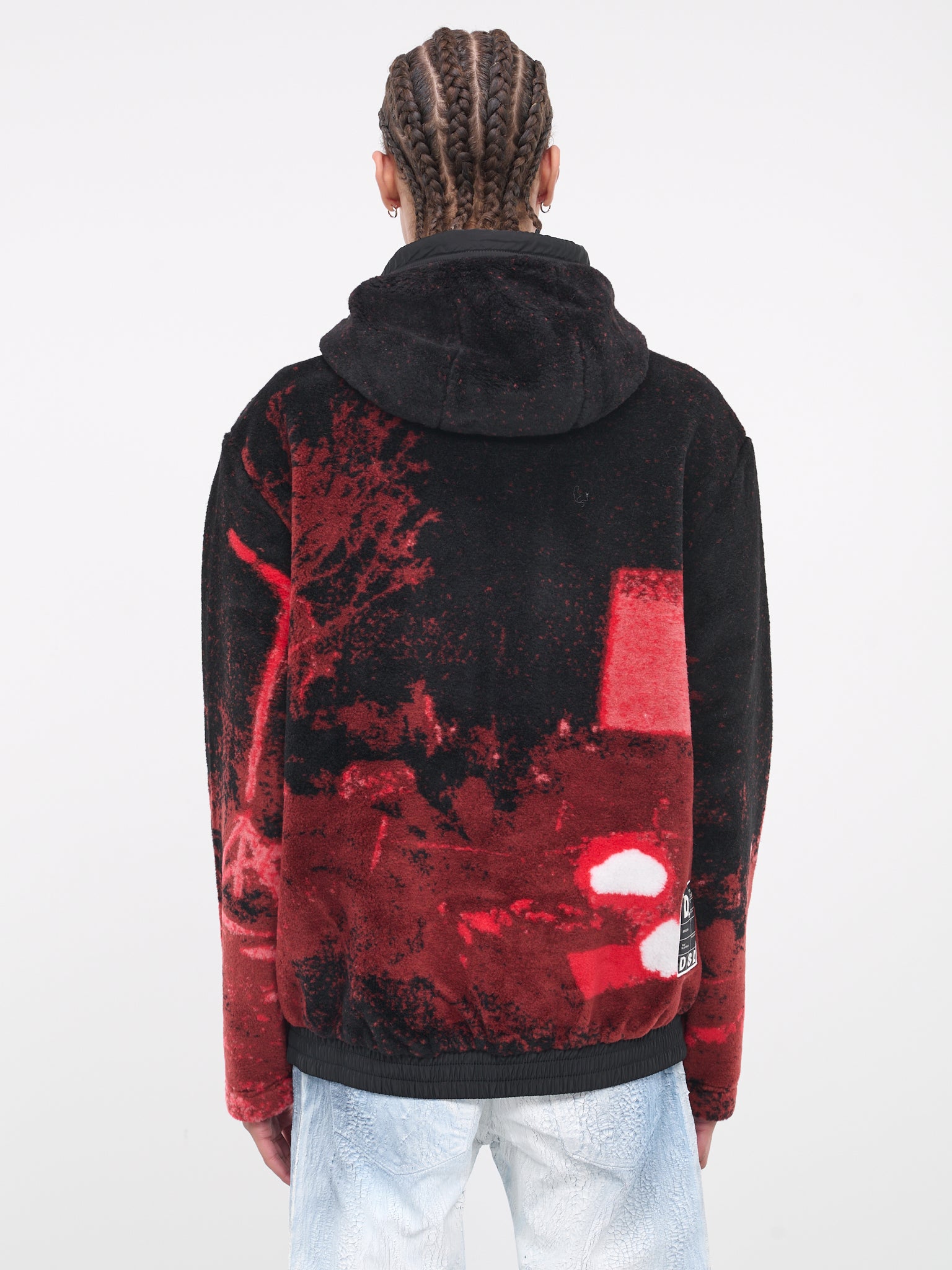 S-Monty Hoodie (A-10611-0LICD-40YA-RED)