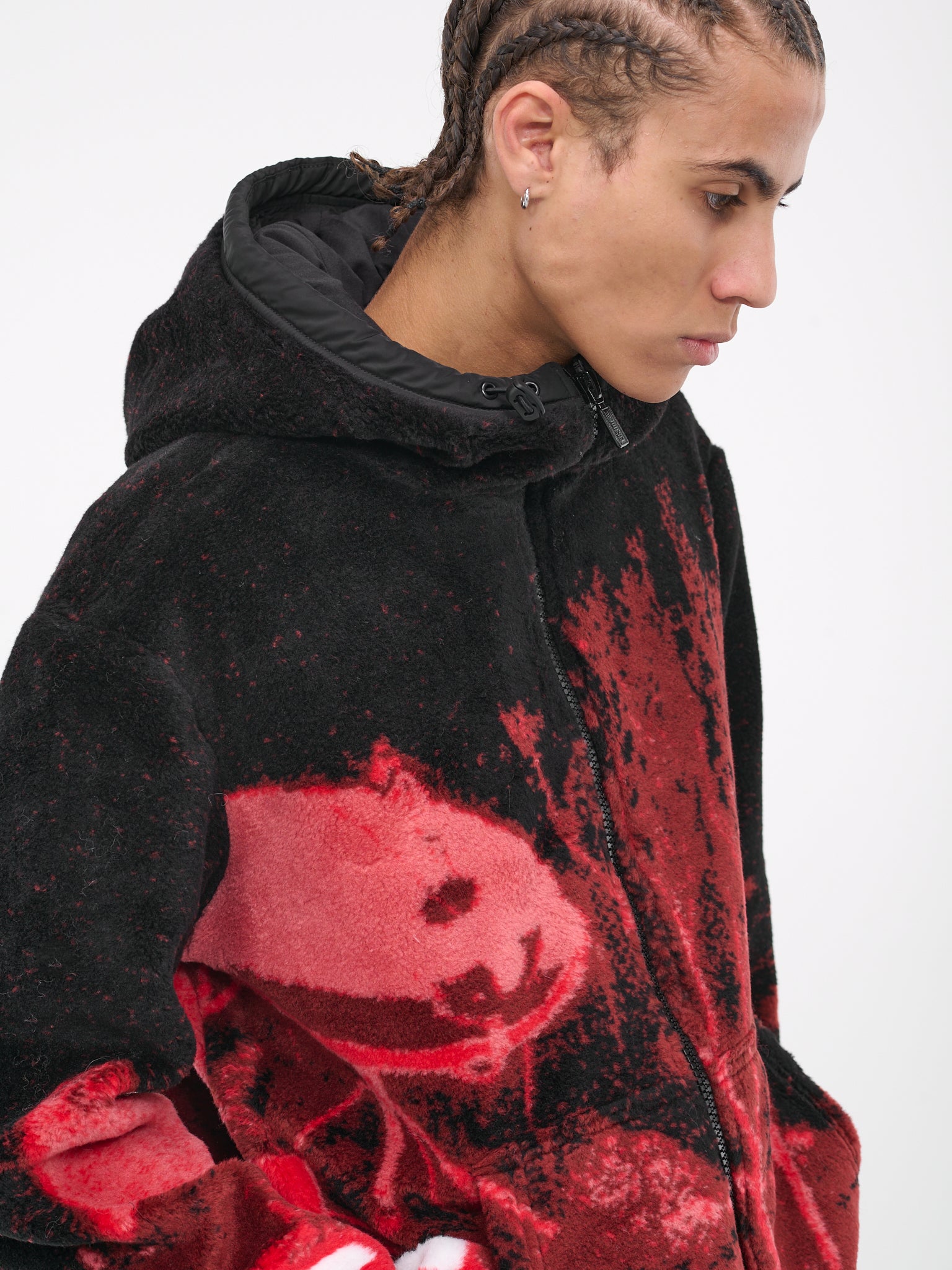 S-Monty Hoodie (A-10611-0LICD-40YA-RED)