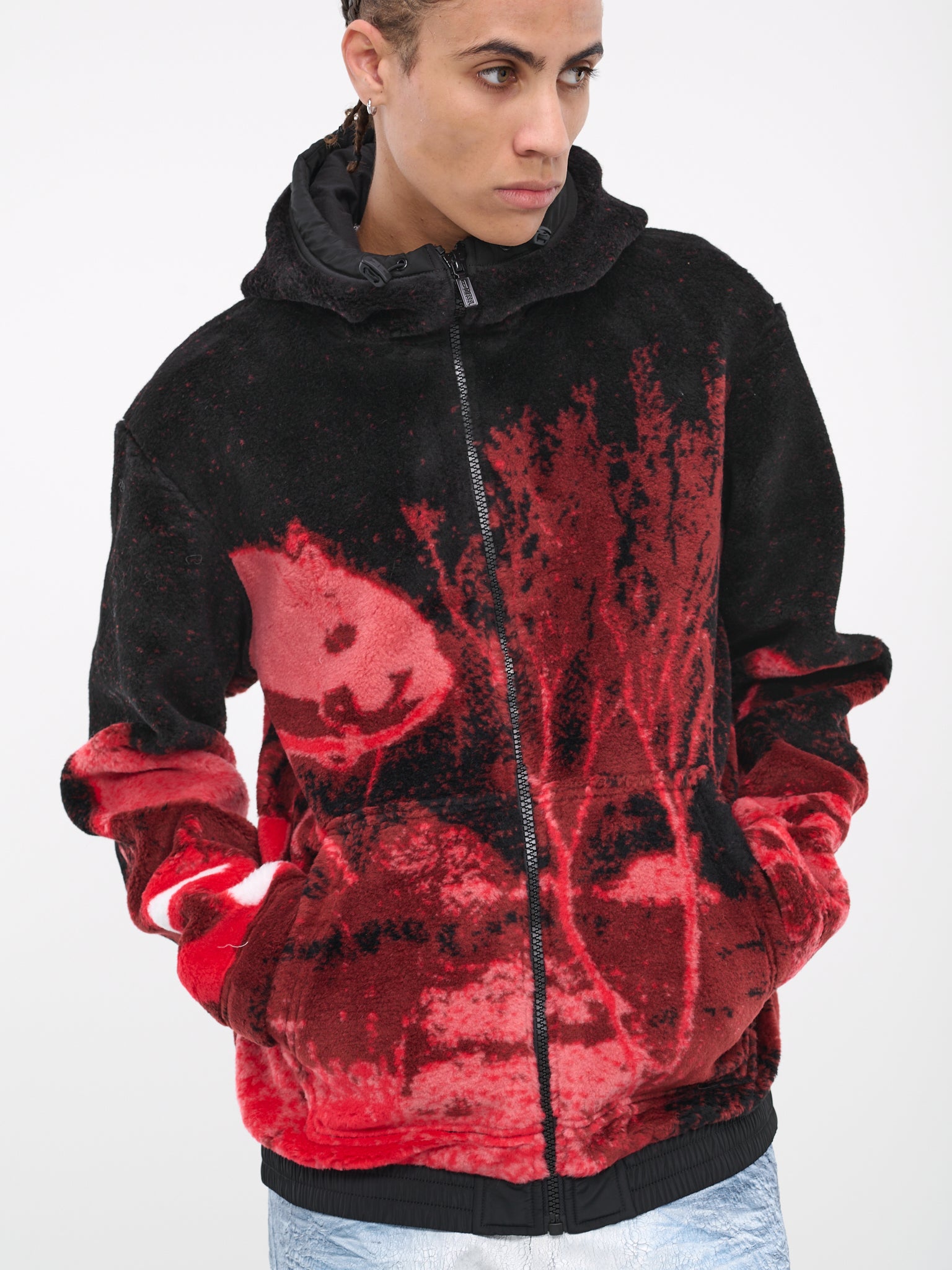 S-Monty Hoodie (A-10611-0LICD-40YA-RED)