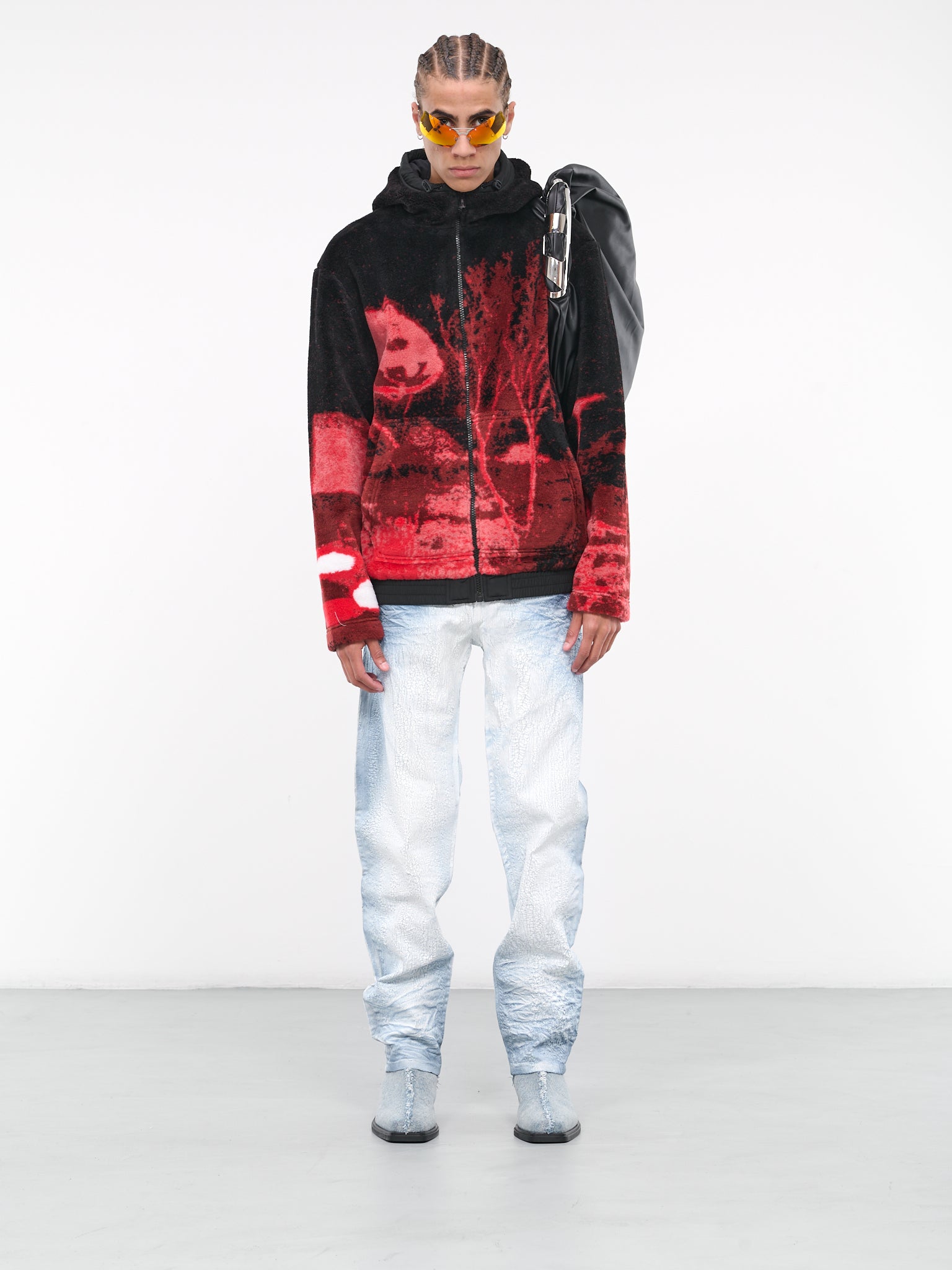 S-Monty Hoodie (A-10611-0LICD-40YA-RED)