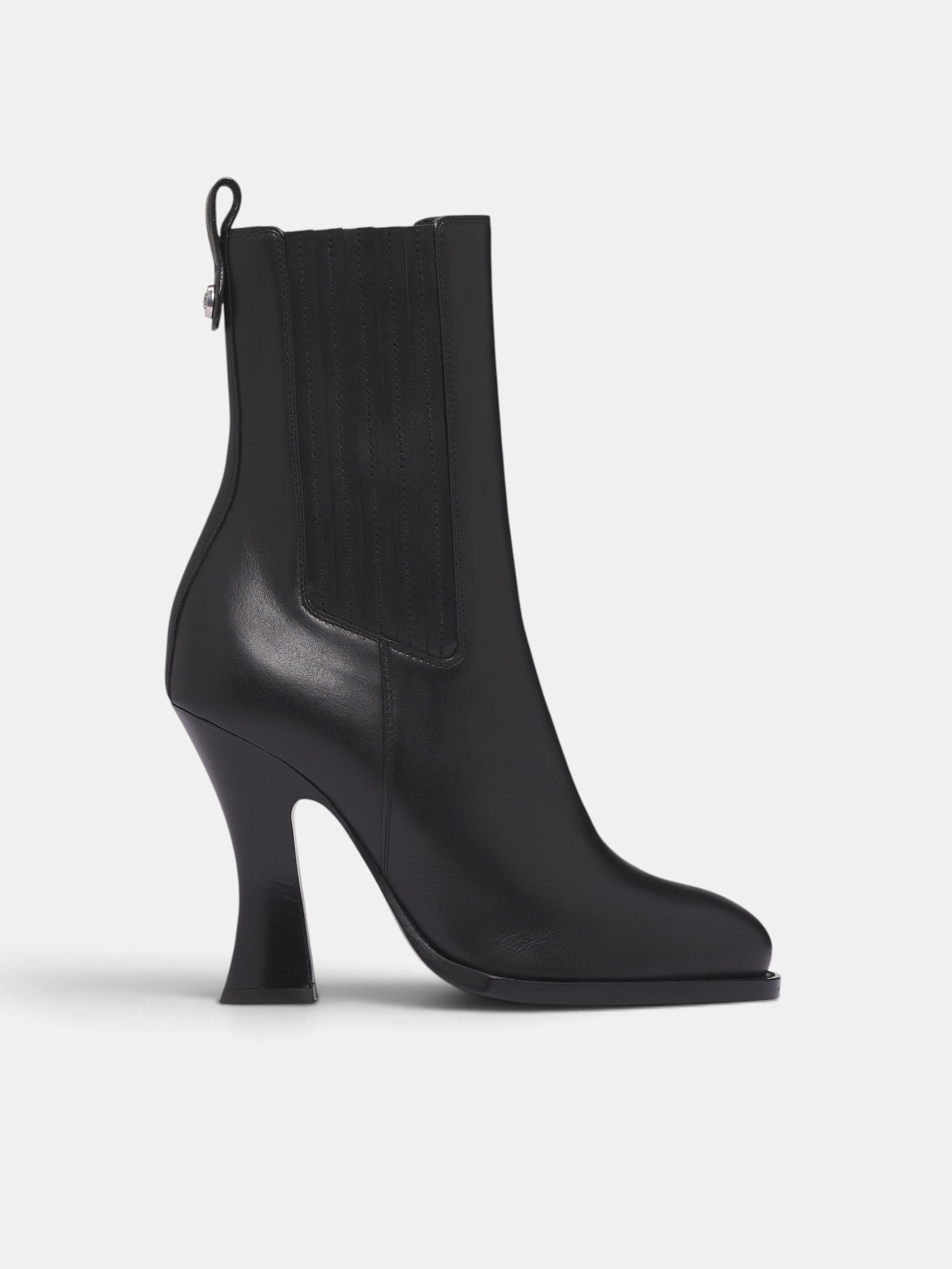 Pillar Black Leather Ankle Boots (A-LF-PILLAR-BLACK)
